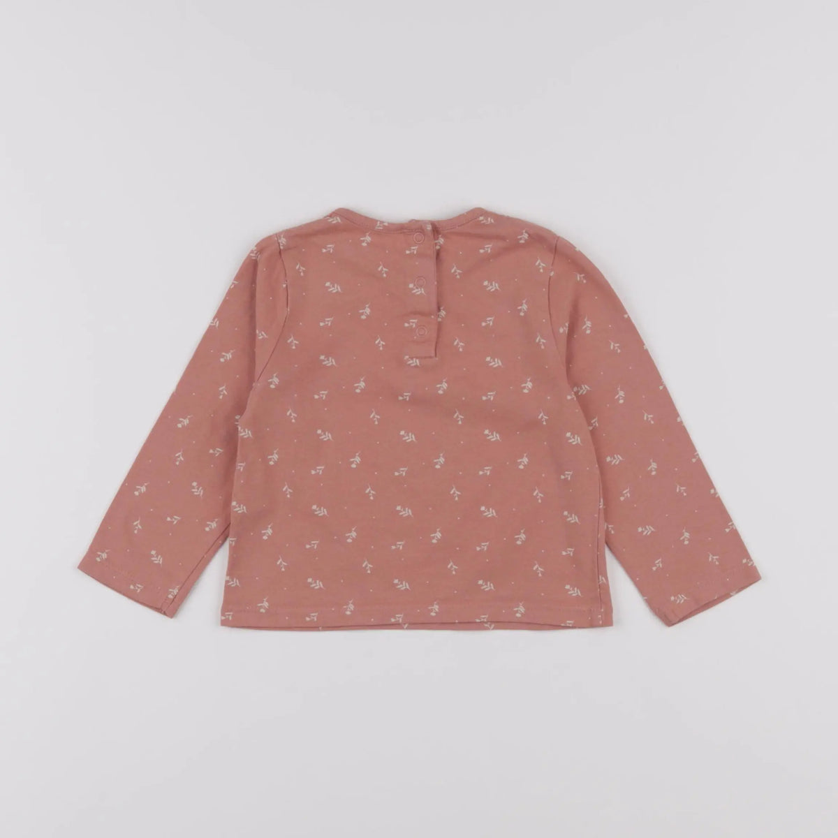 Vertbaudet - tee-shirt rose - 12 mois