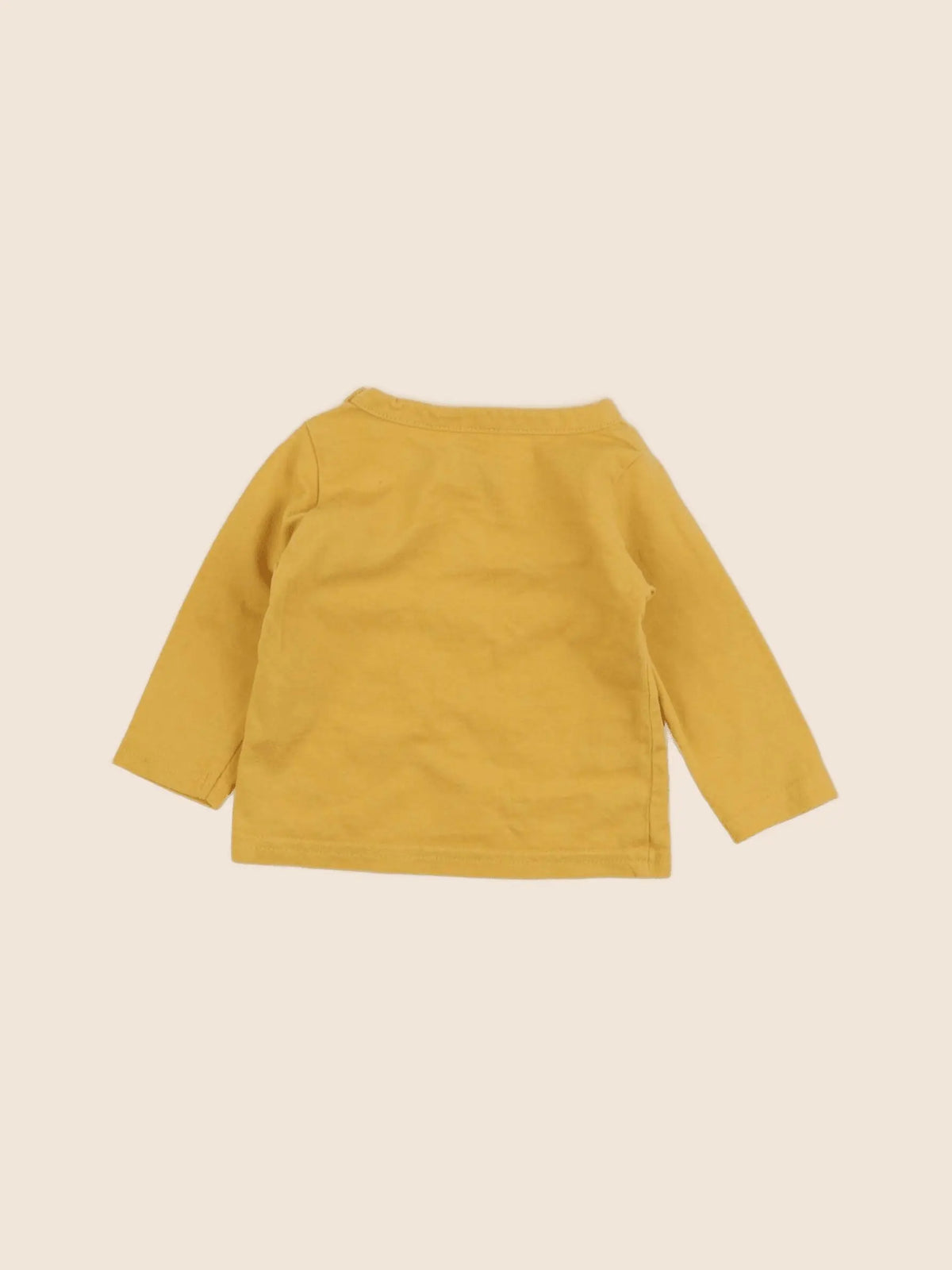 Tape à l'oeil - tee-shirt jaune - 3 mois