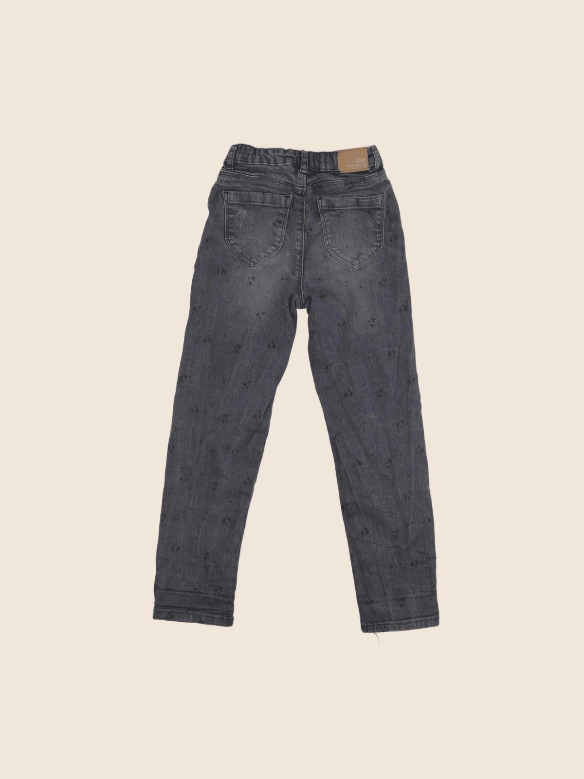 Vertbaudet - jean gris - 8 ans