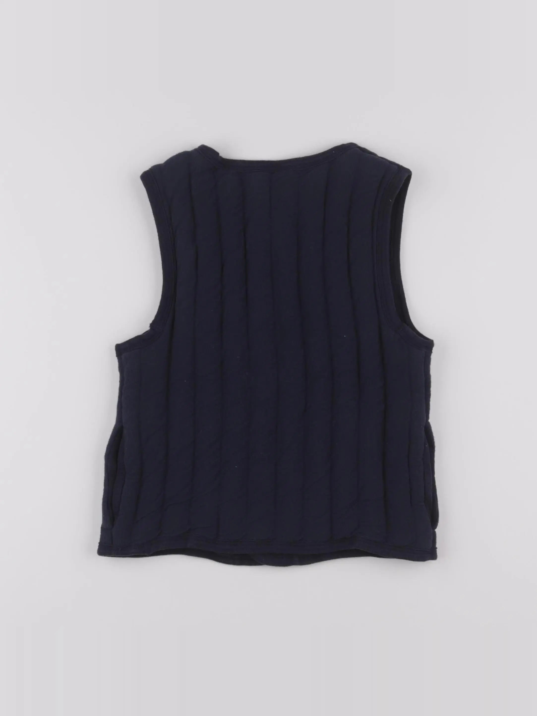 Petit Bateau - gilet bleu - 8 ans