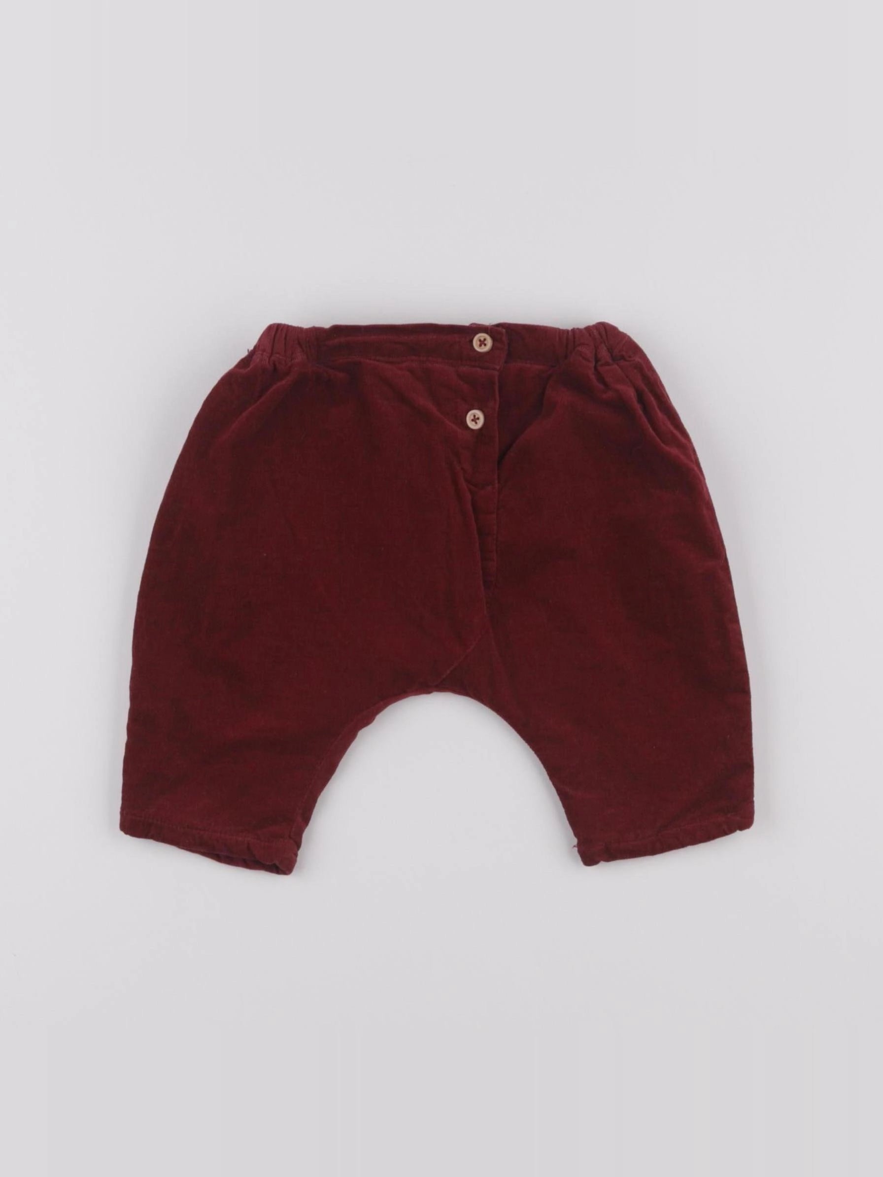 Boutchou - sarouel rouge - 1 mois