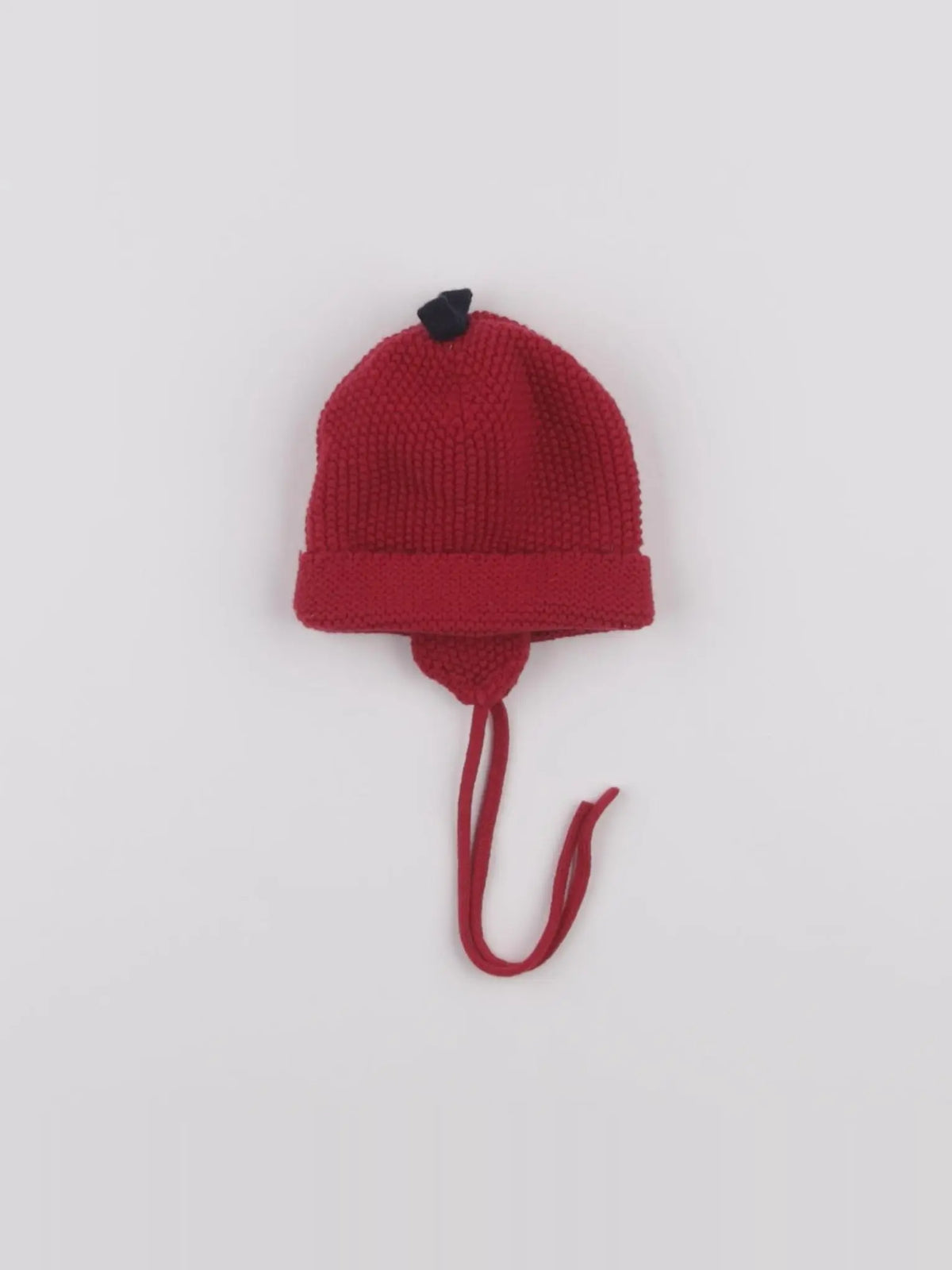 Jacadi - bonnet rouge - 1/3 mois