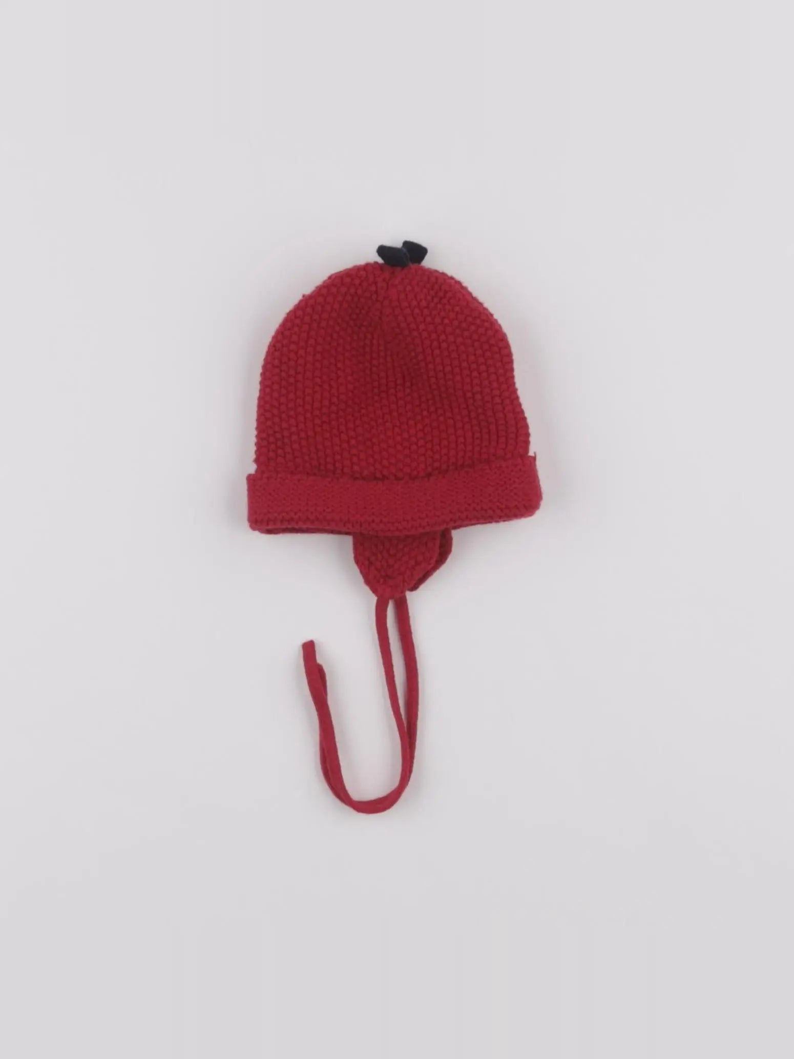 Jacadi - bonnet rouge - 1/3 mois