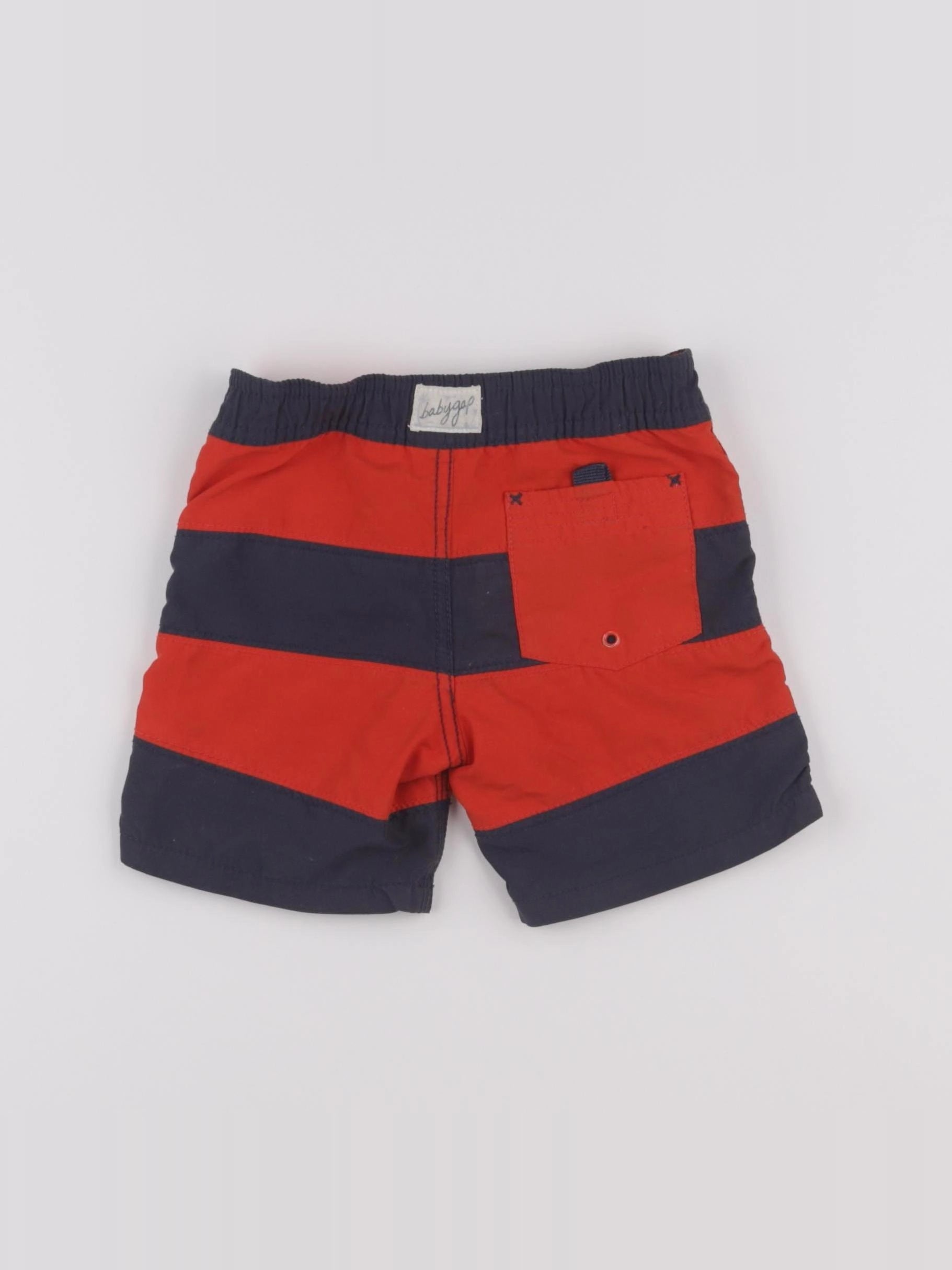 GAP - maillot de bain rouge, bleu - 12/18 mois