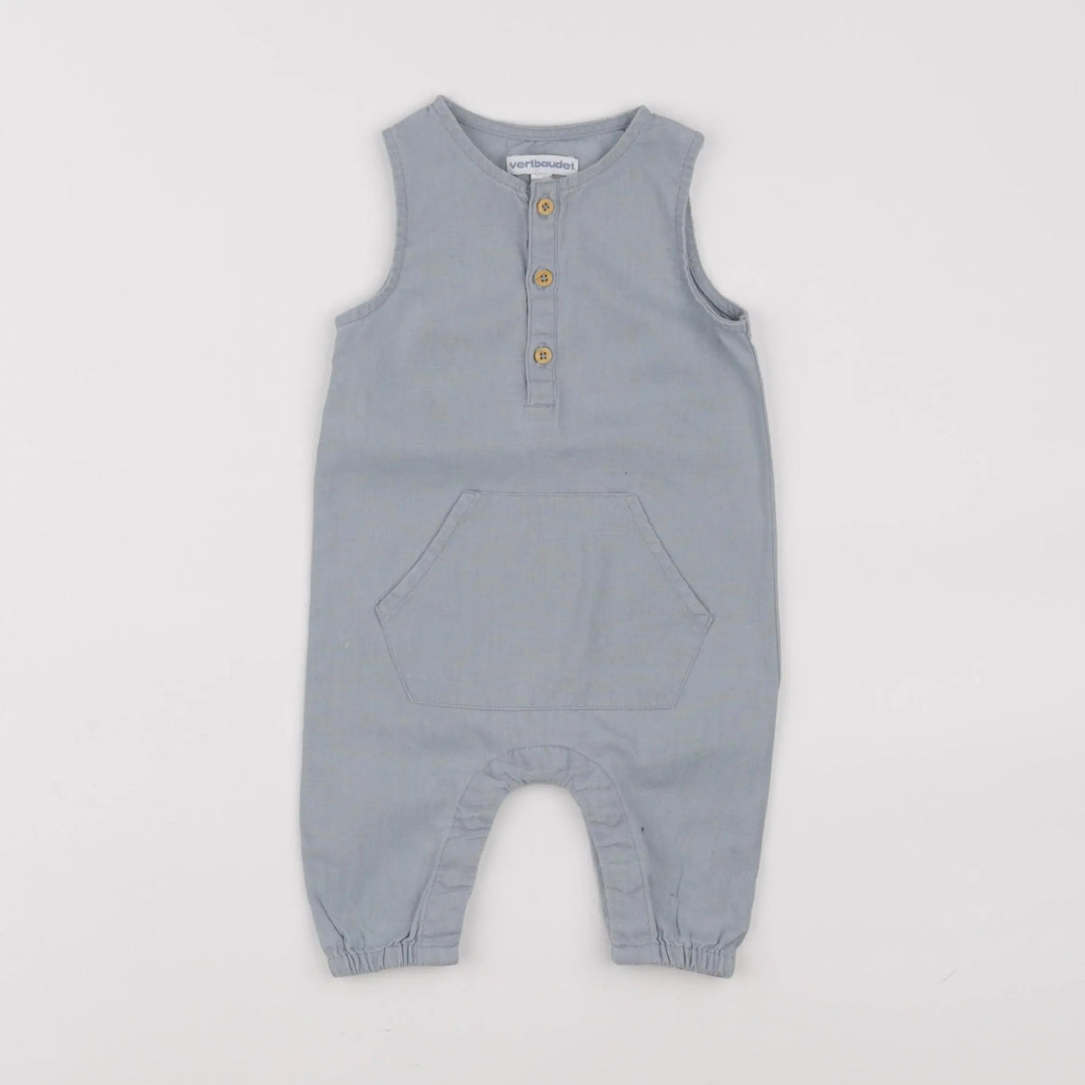 Vertbaudet - combinaison bleu - 3 mois