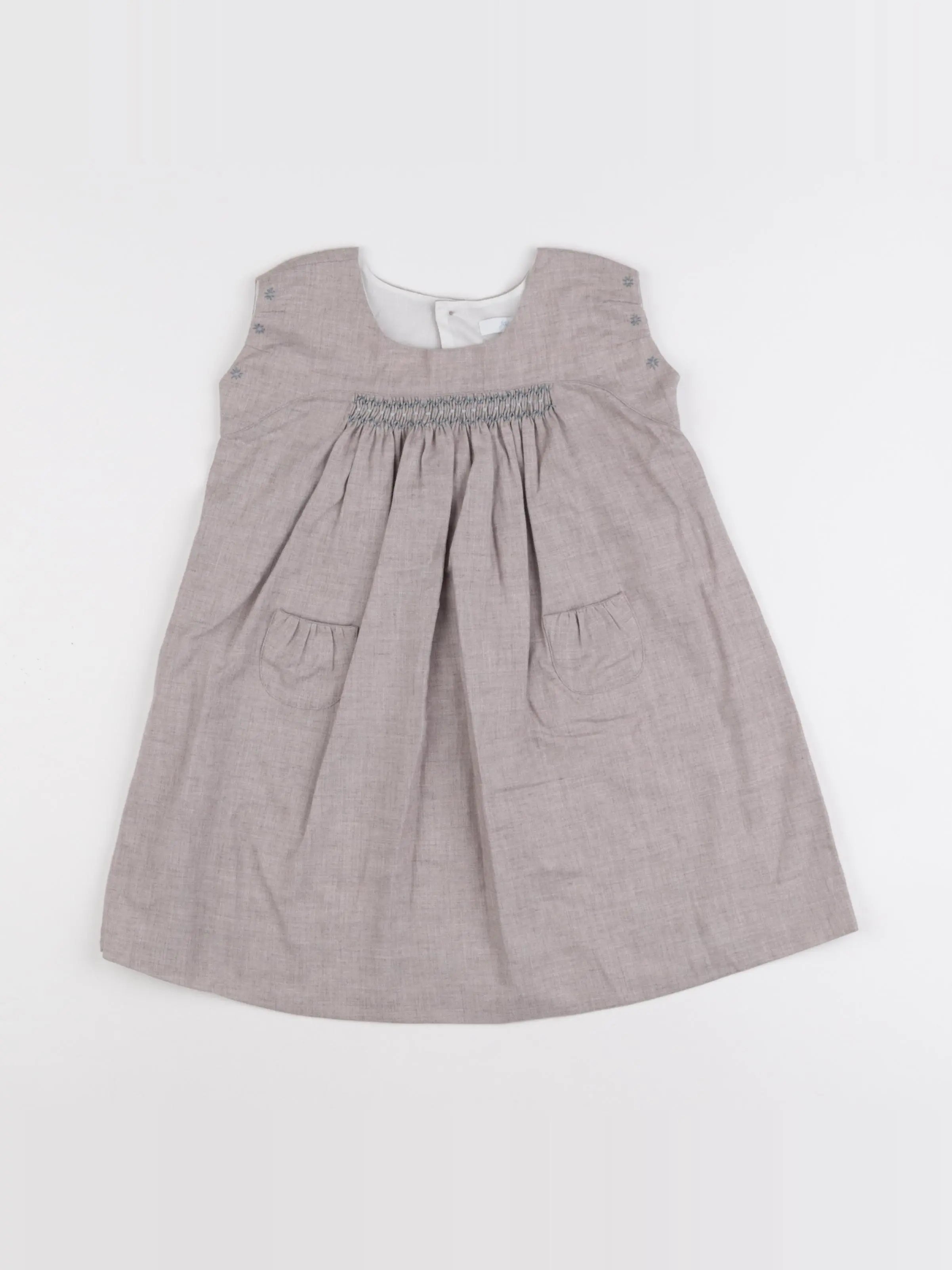 Jacadi - robe marron - 2 ans