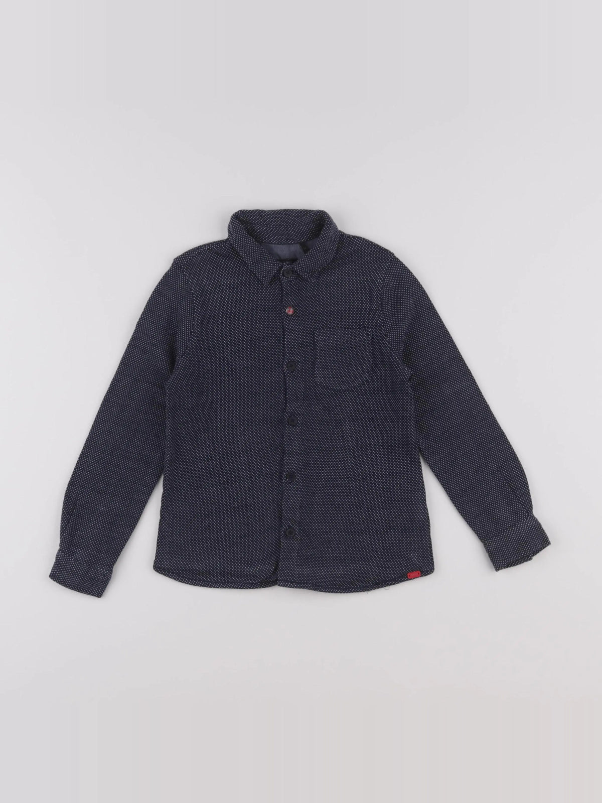 IKKS - chemise bleu, blanc - 4 ans