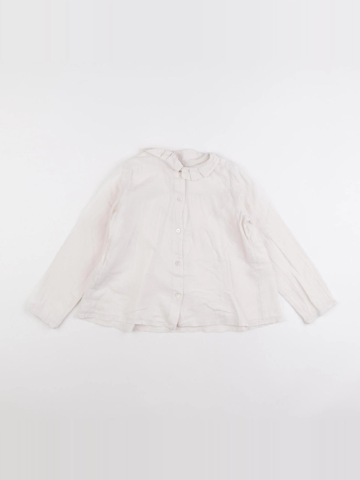 Bonton - blouse beige - 8 ans