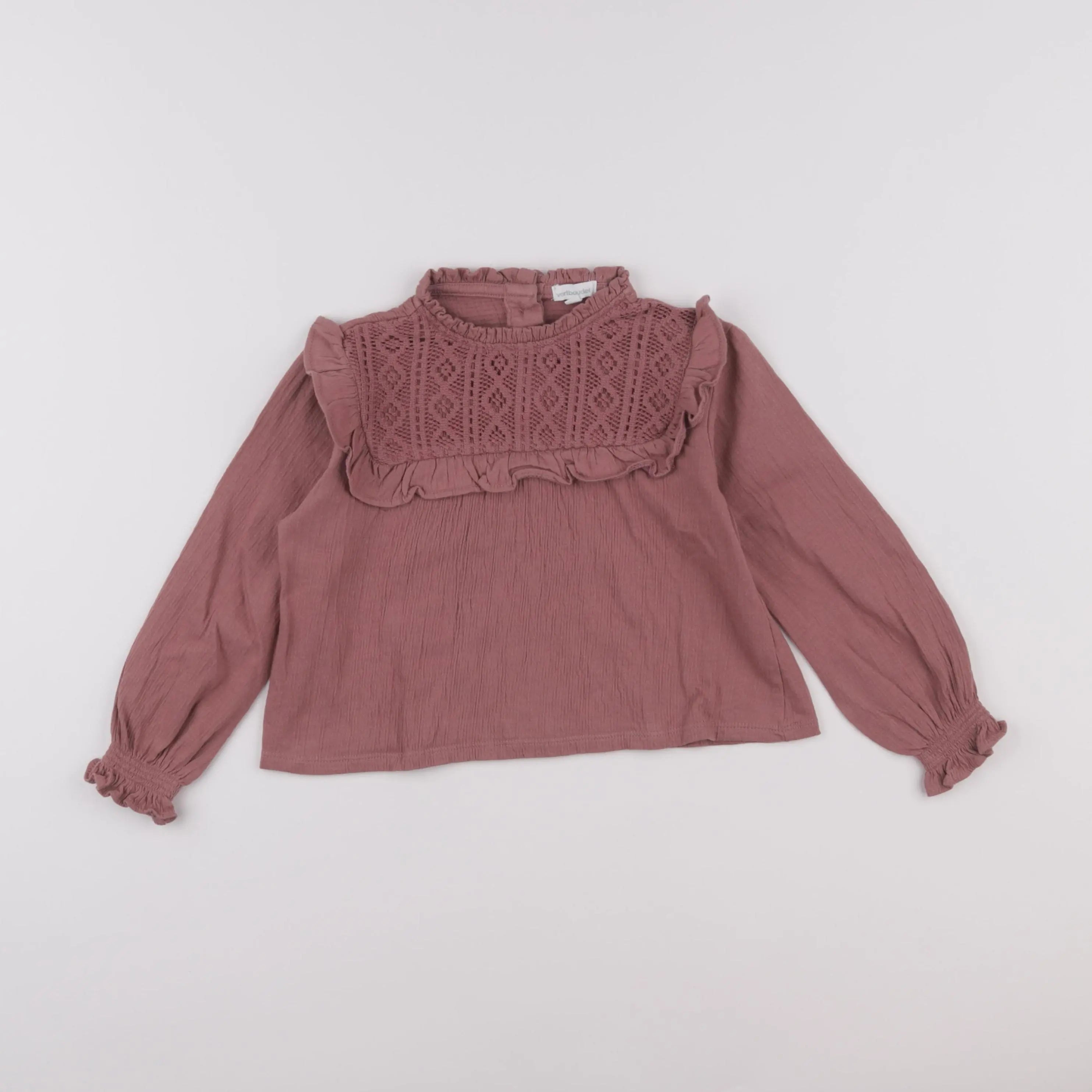 Vertbaudet - tee-shirt rose - 4 ans