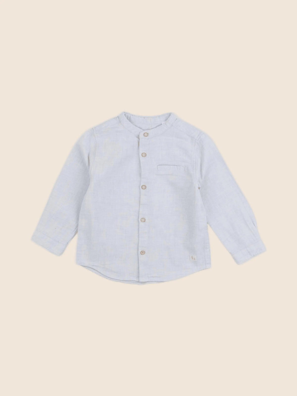 Zara - chemise bleu - 12/18 mois