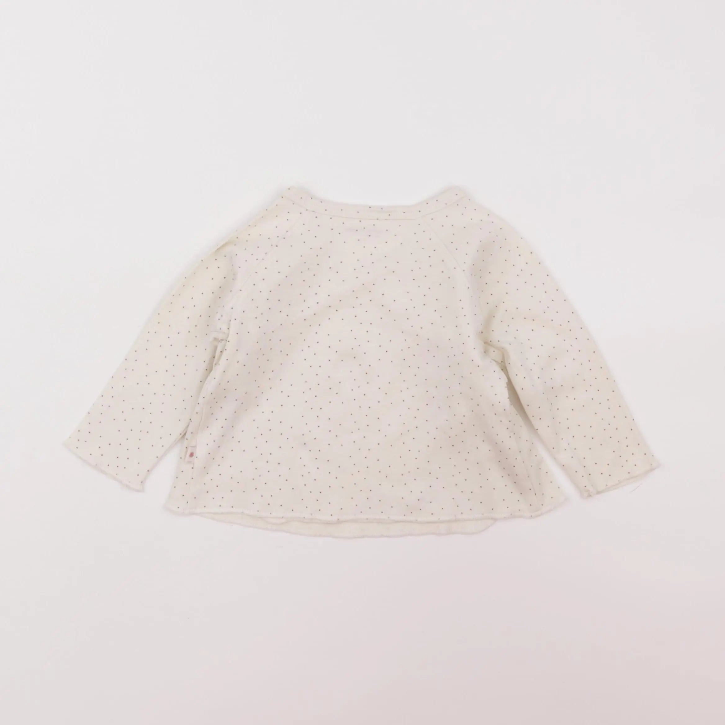 Vertbaudet - tee-shirt beige - 12 mois