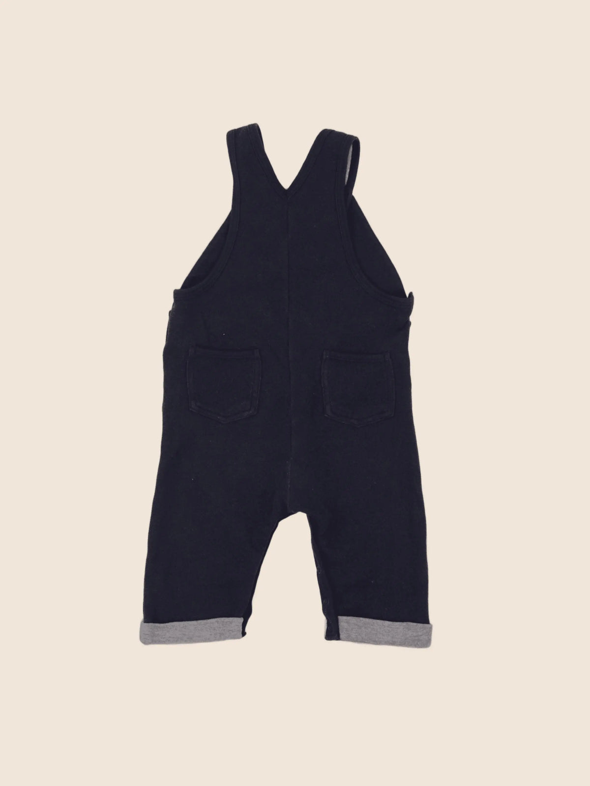 Petit Bateau - salopette bleu - 12 mois