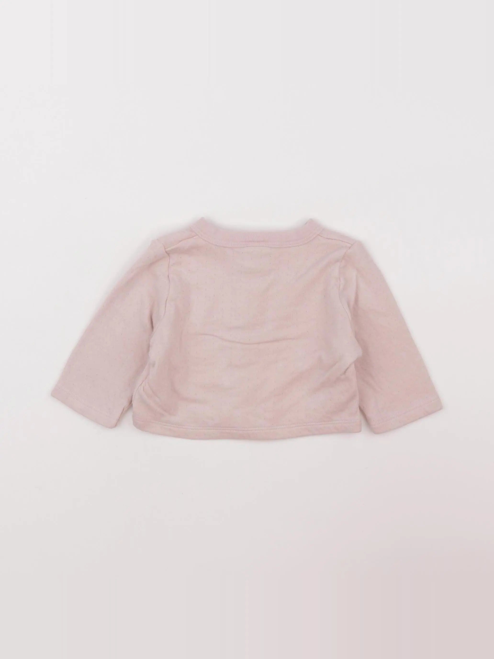 Petit Bateau - tee-shirt rose - 6 mois