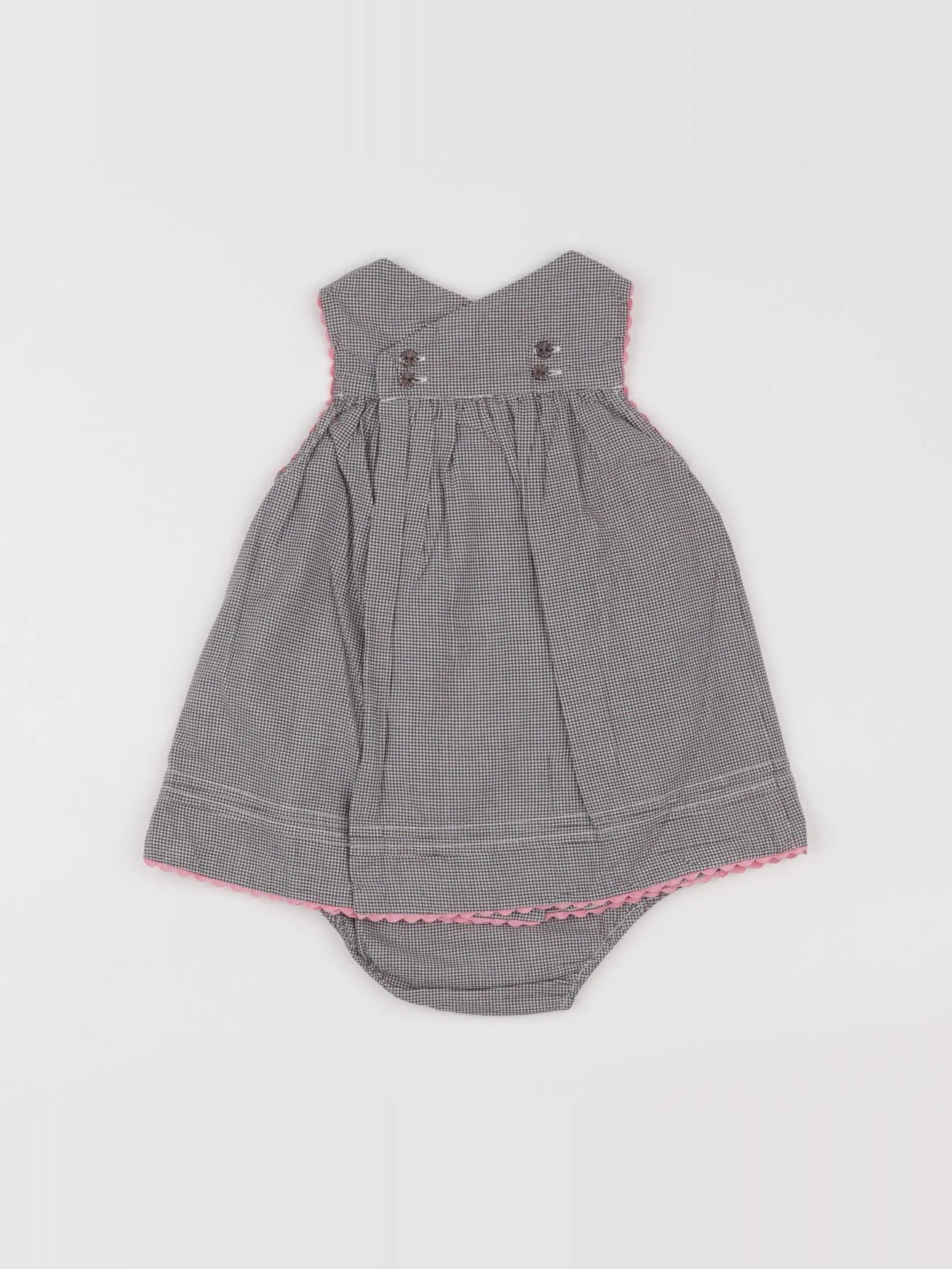 Jacadi - robe gris - 6 mois