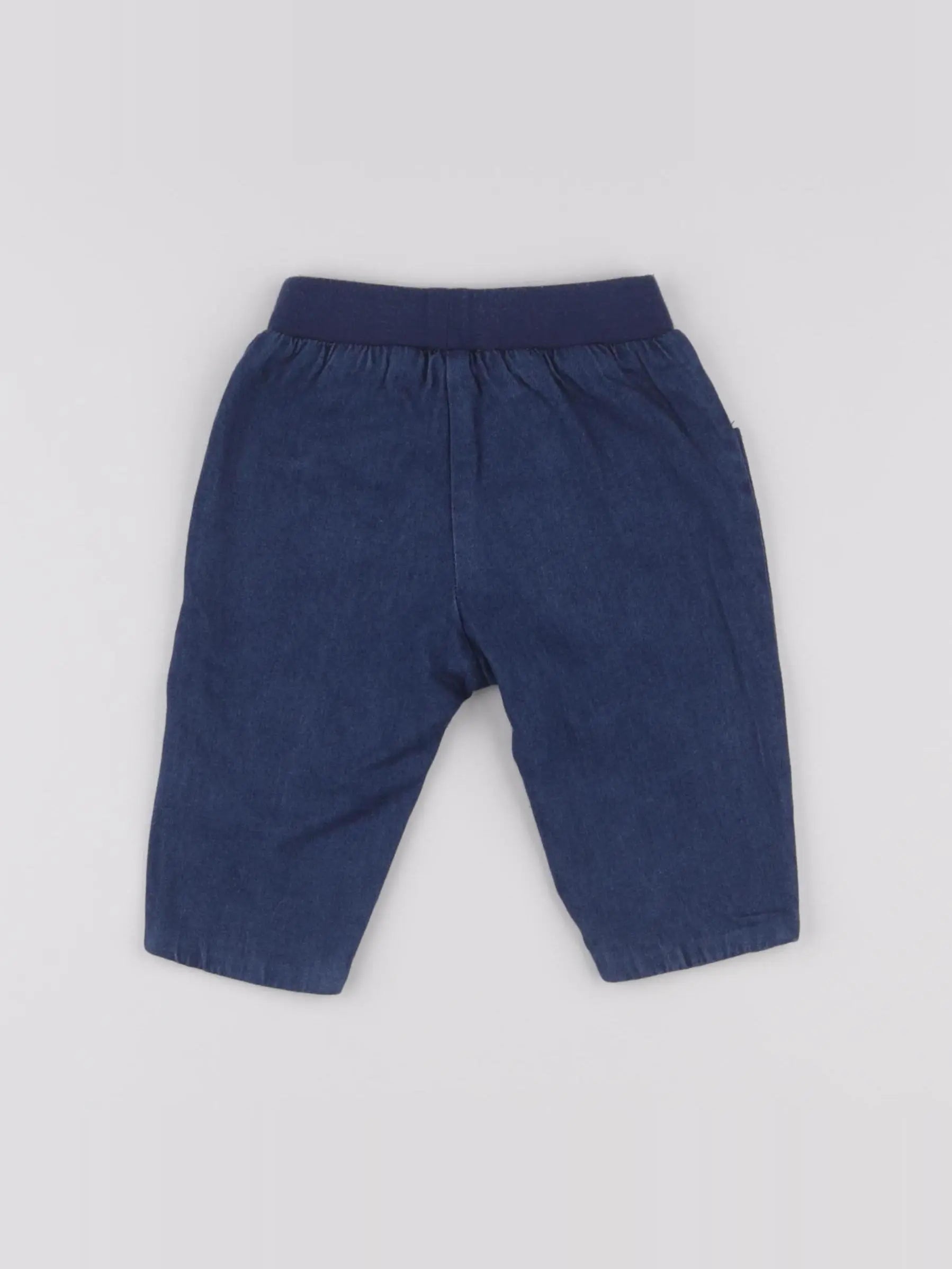 Jacadi - pantalon doublé bleu - 3 mois