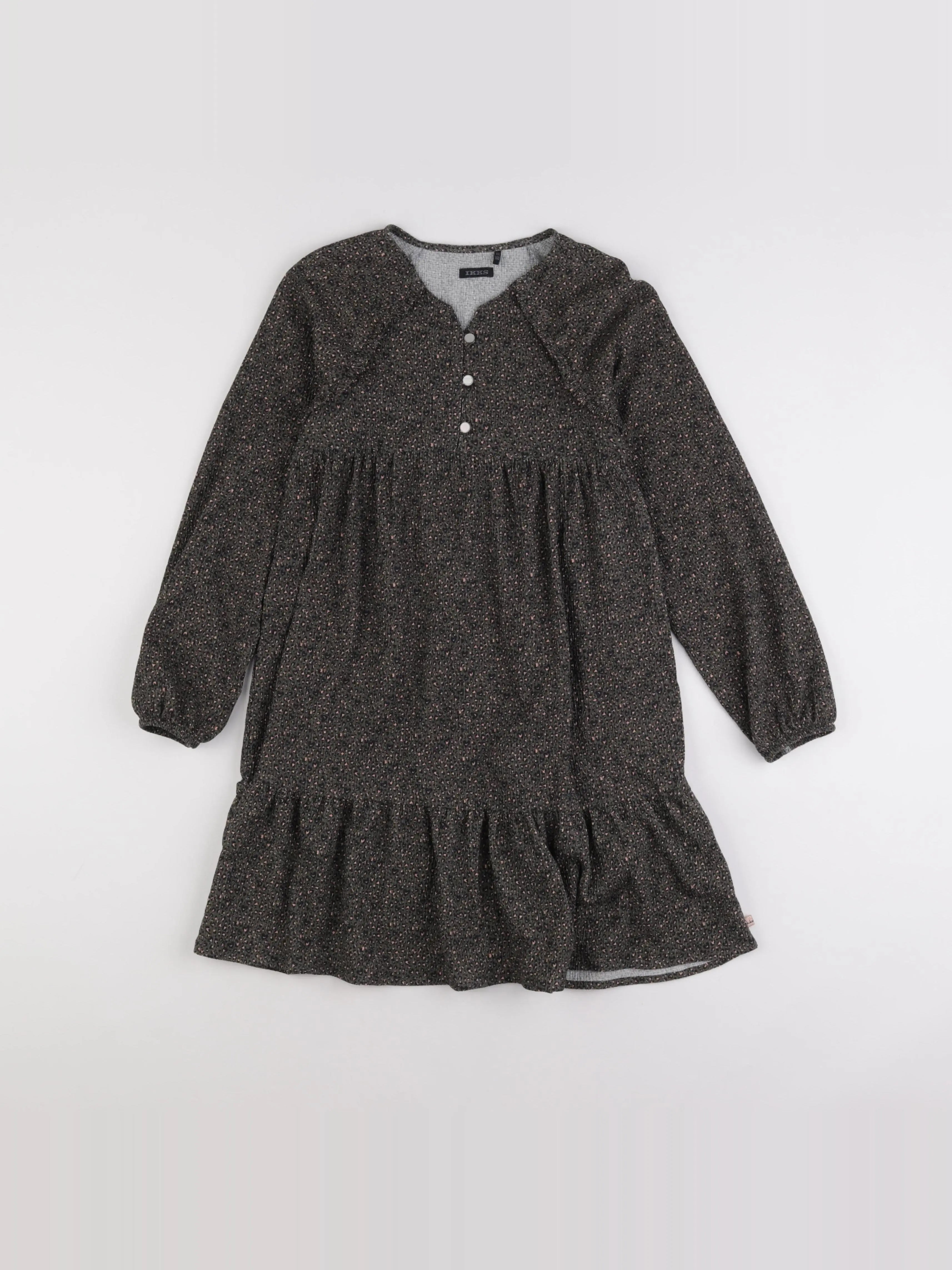 IKKS - robe vert - 10 ans