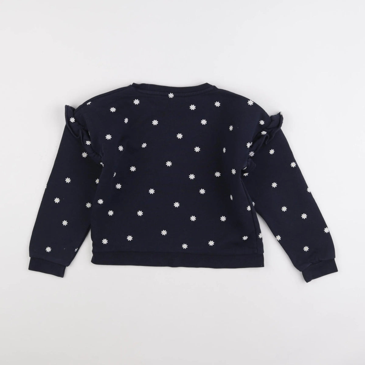 Vertbaudet - sweat bleu - 8 ans