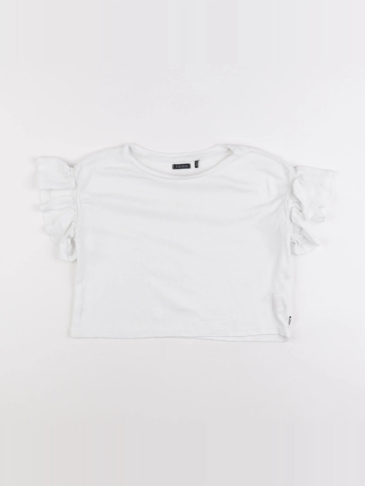 IKKS - tee-shirt blanc - 8 ans