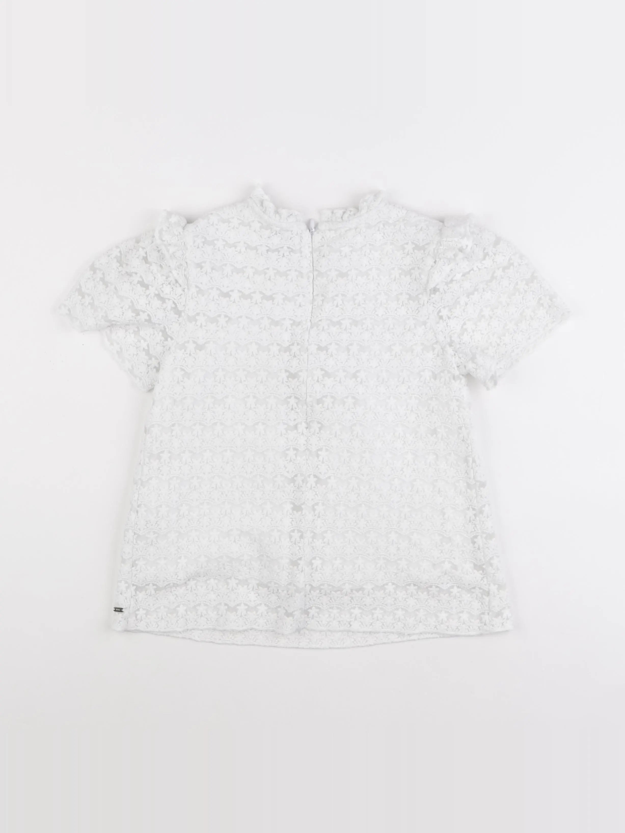 IKKS - blouse blanc - 8 ans