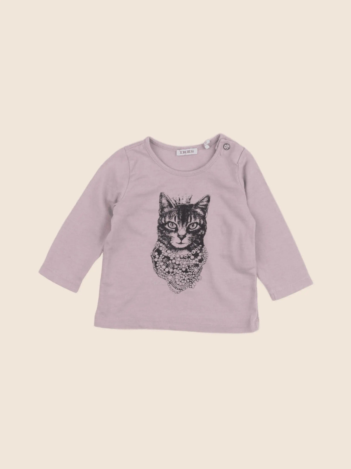 IKKS - tee-shirt violet - 6 mois