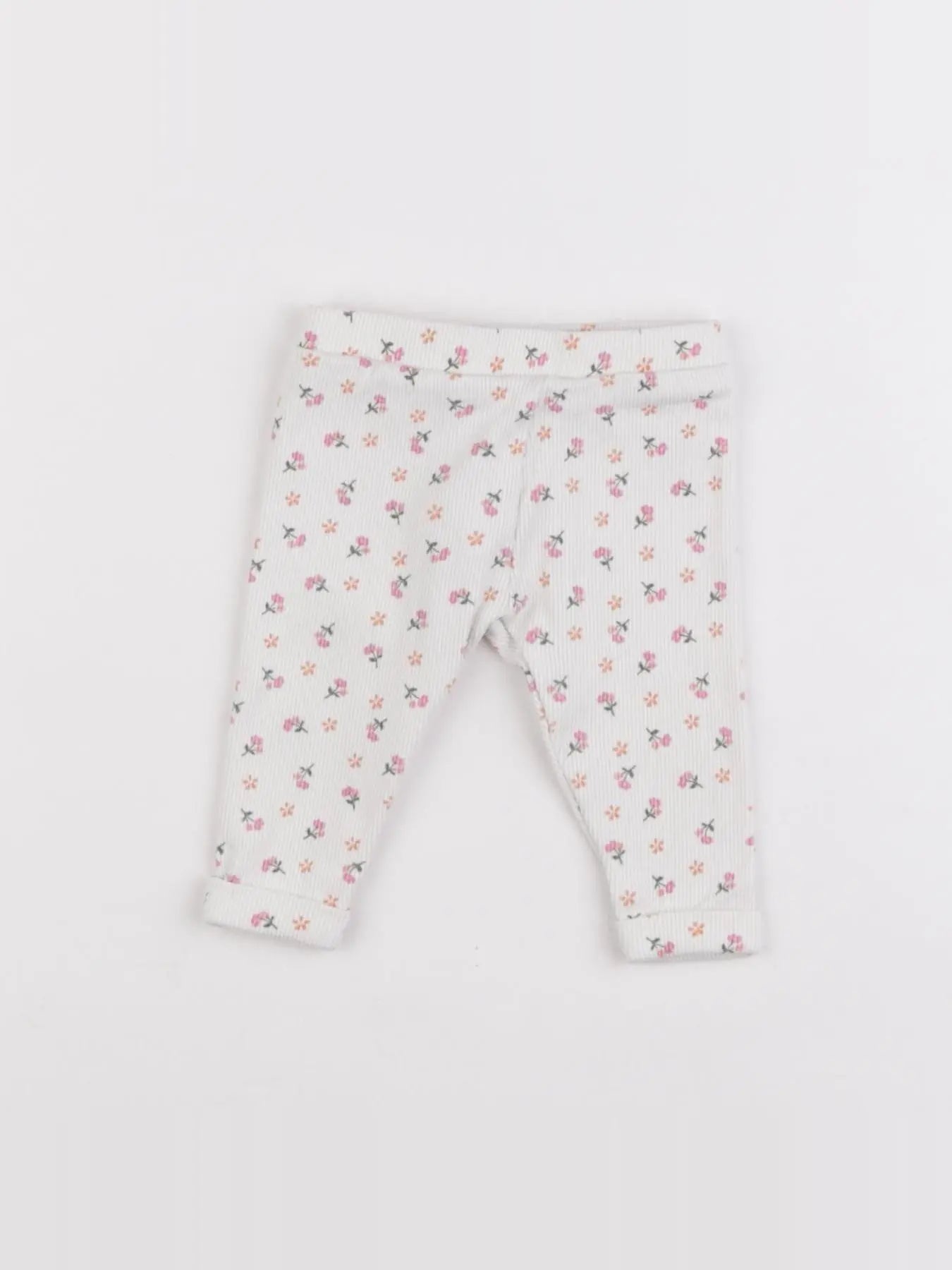 Tape à l'oeil - legging blanc - 3 mois