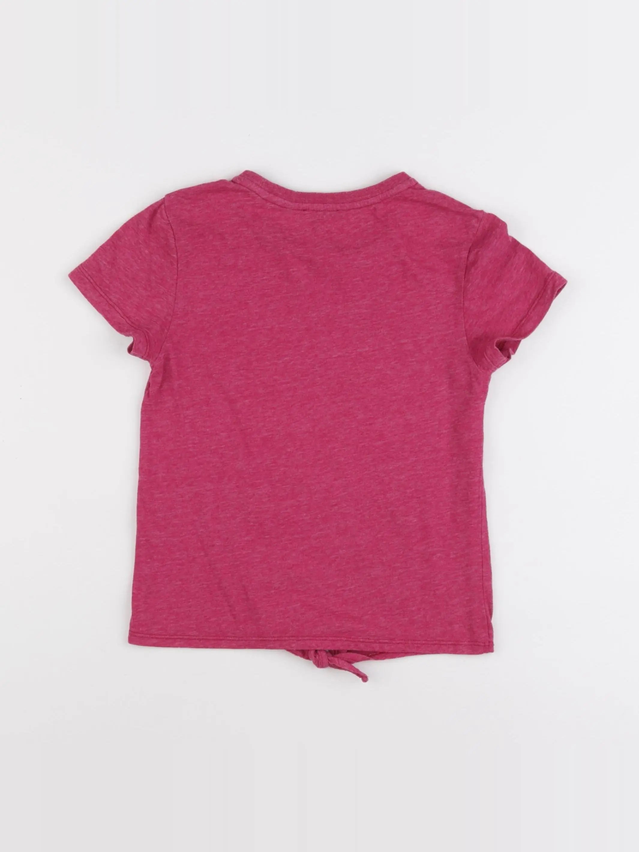 IKKS - tee-shirt rose - 8 ans