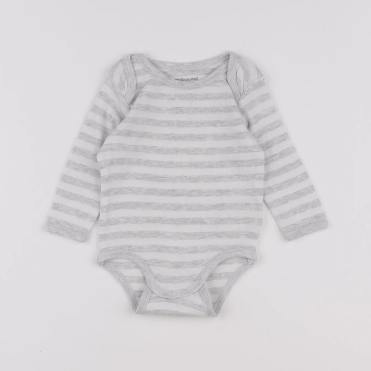 Vertbaudet - body gris - 3 mois