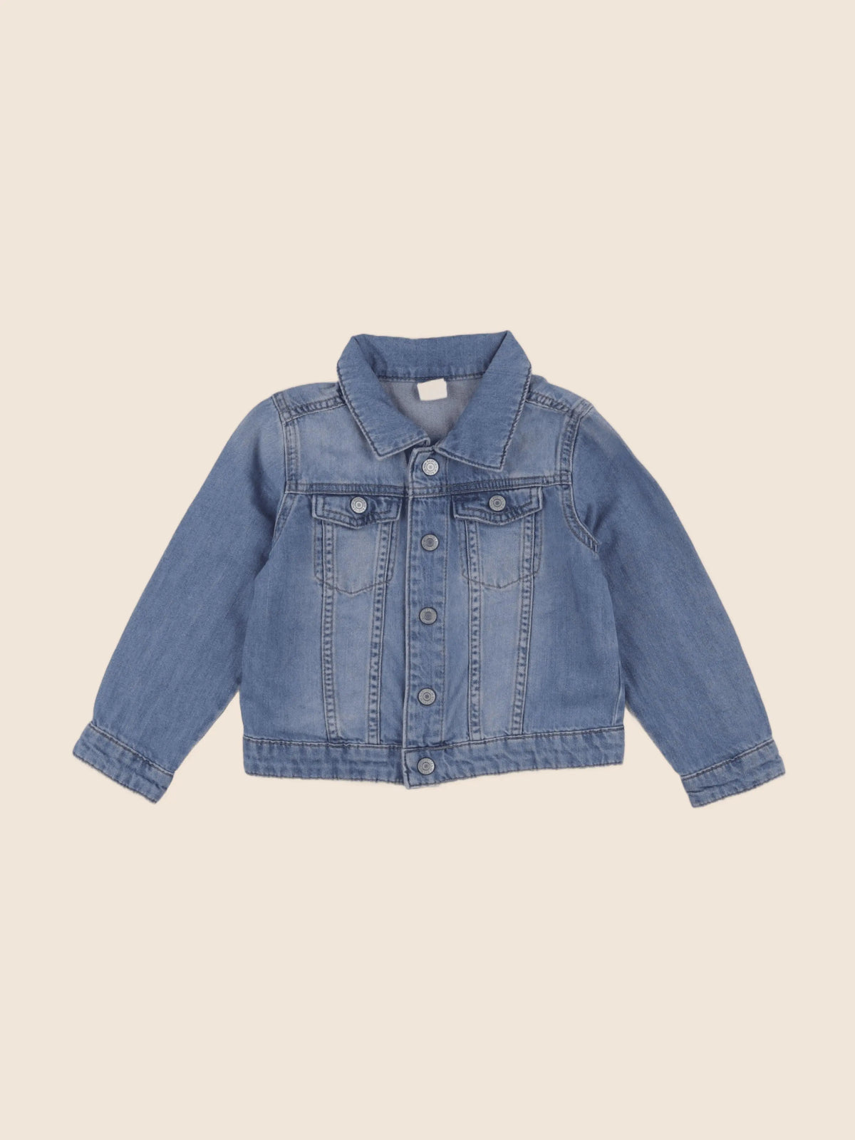 H&M - veste bleu - 3/4 ans