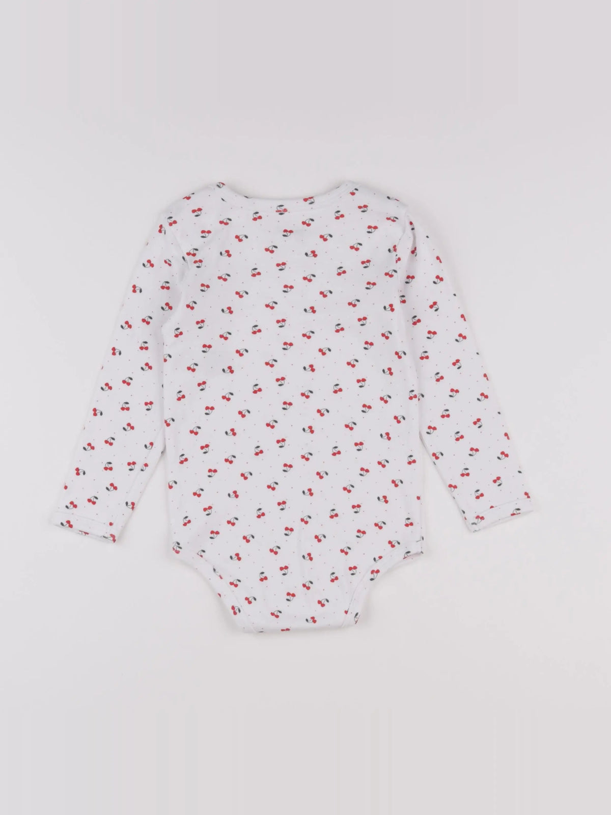 Vertbaudet - body blanc, rouge - 36 mois