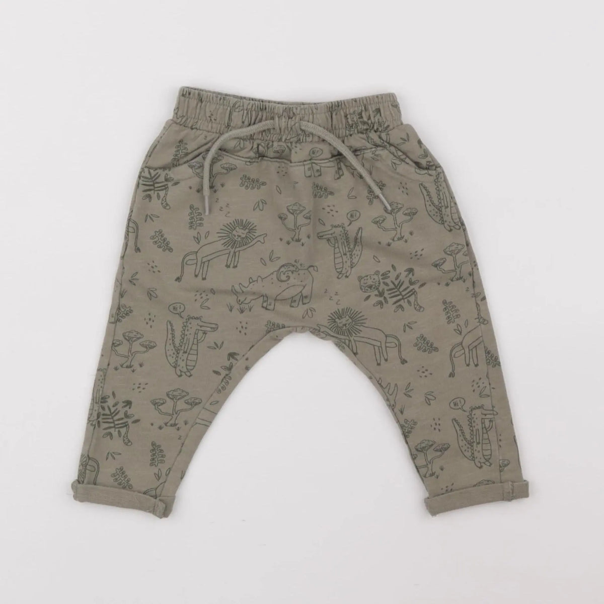 Vertbaudet - jogging vert - 6 mois