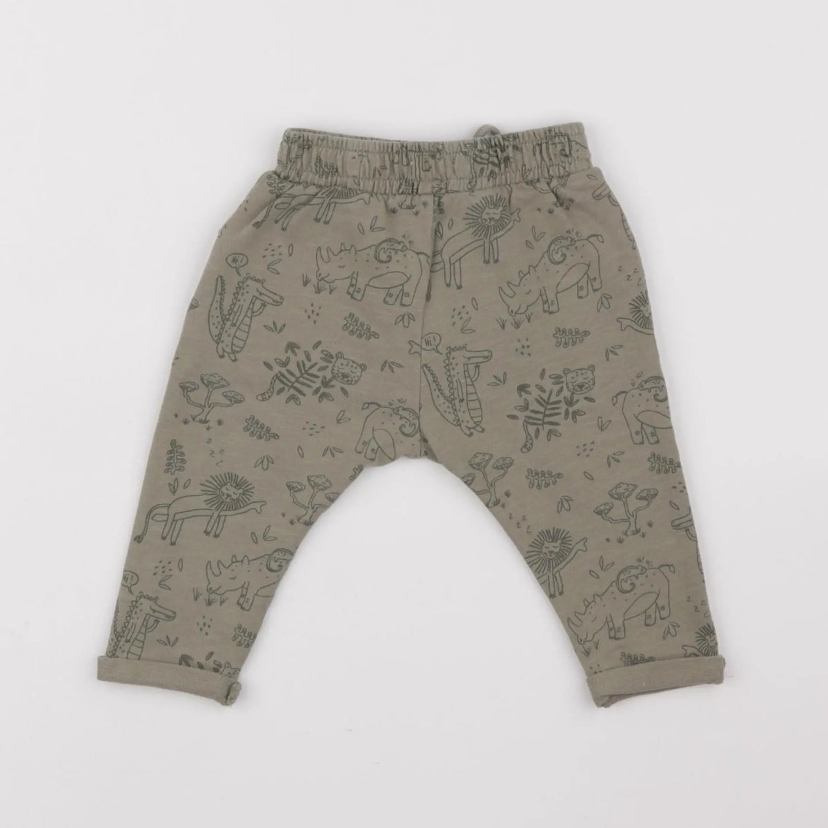 Vertbaudet - jogging vert - 6 mois