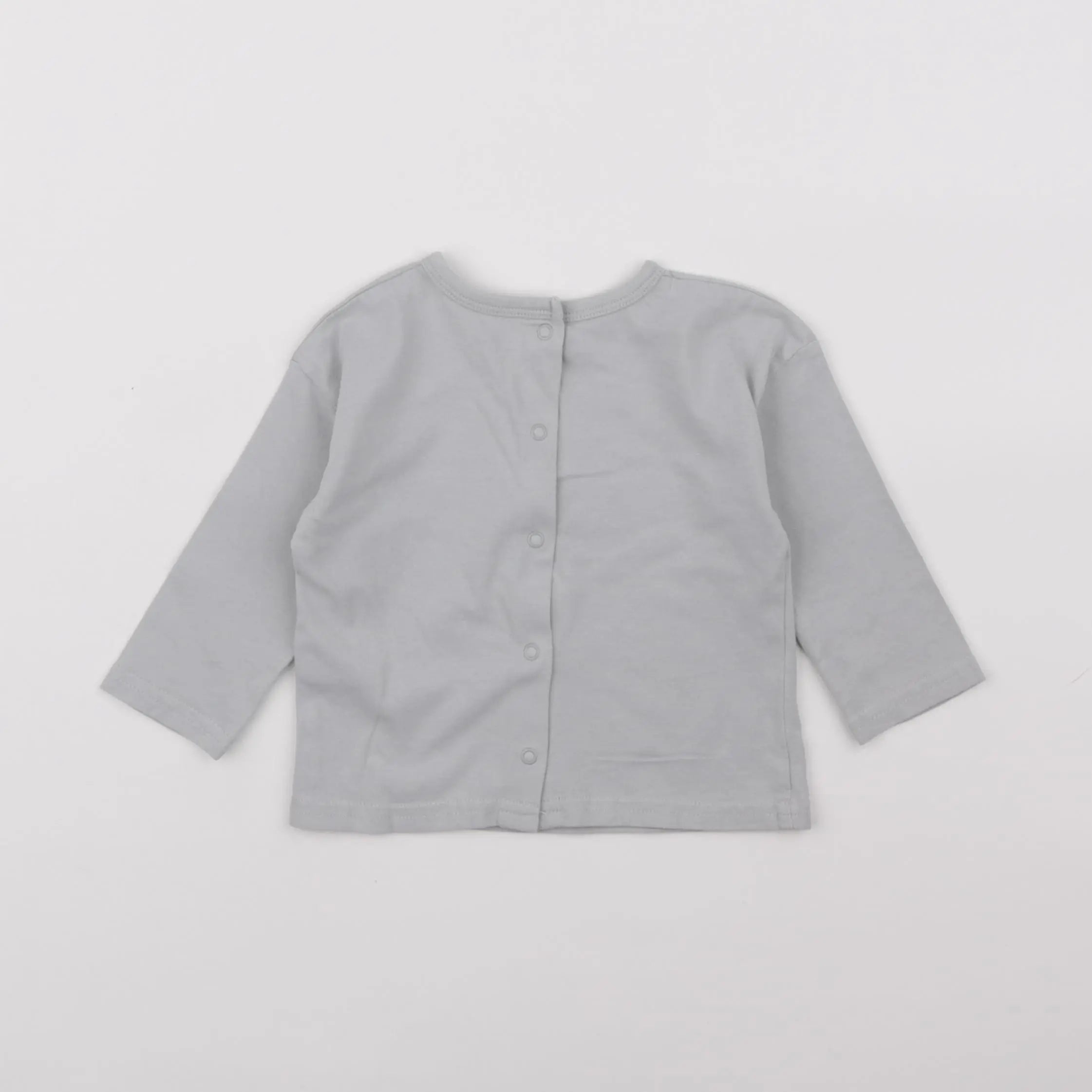Vertbaudet - tee-shirt bleu - 9 mois