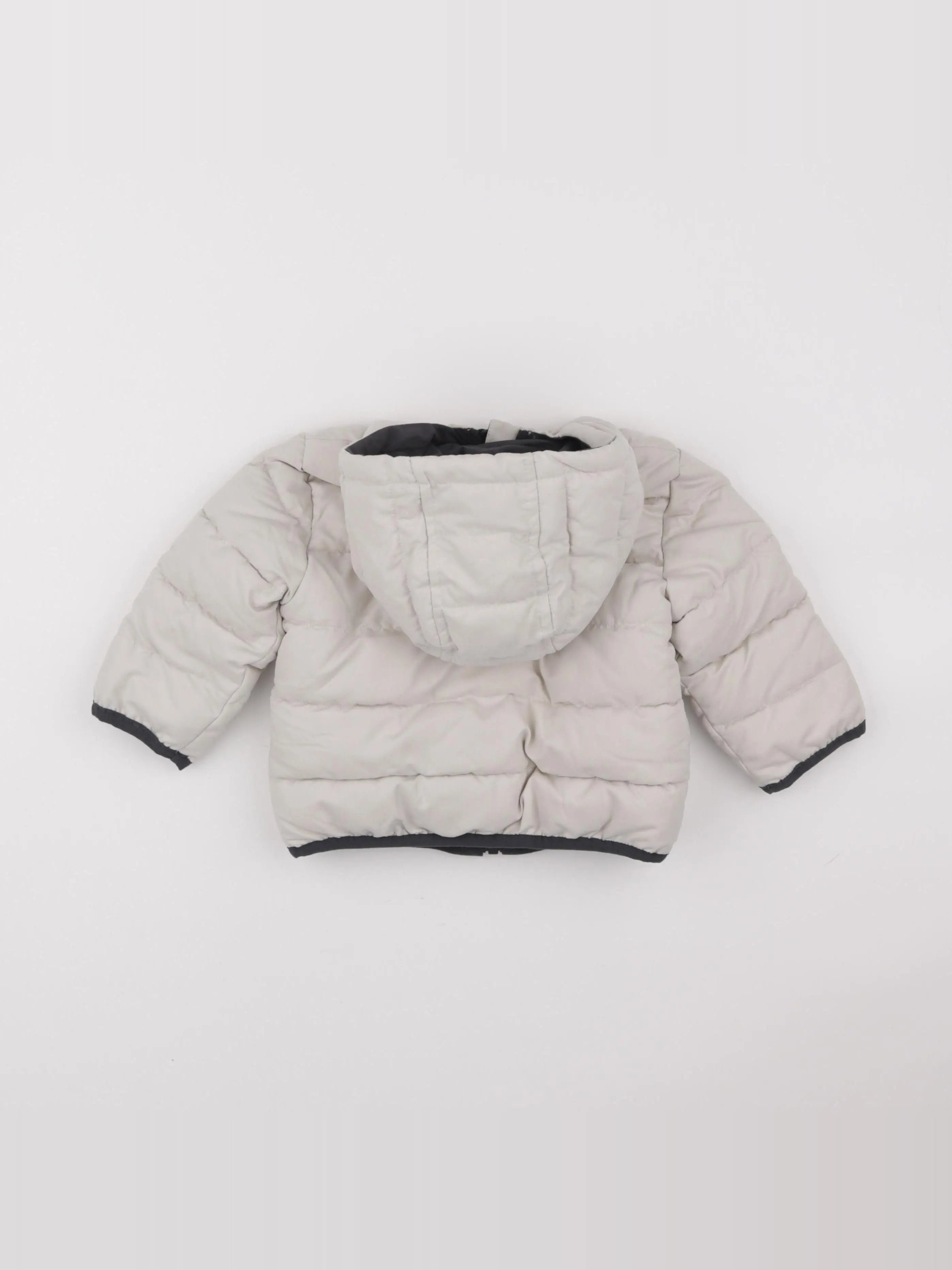 Vertbaudet - doudoune beige - 18 mois