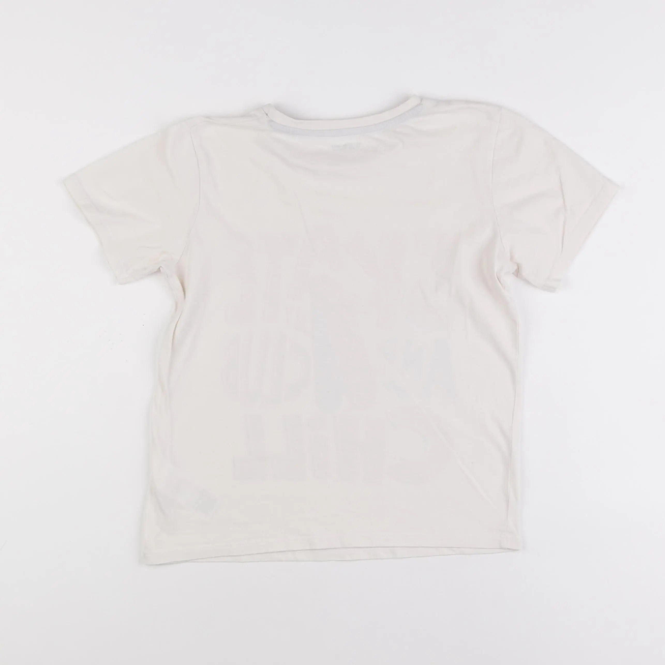 Vertbaudet - tee-shirt beige - 10 ans