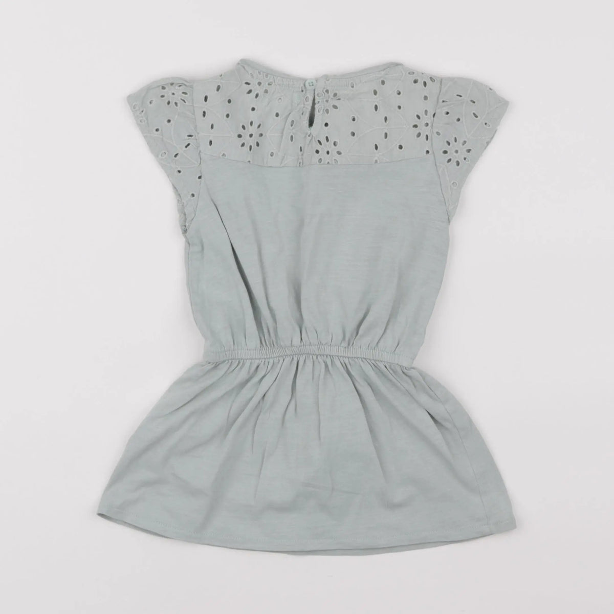 Vertbaudet - robe vert - 2 ans