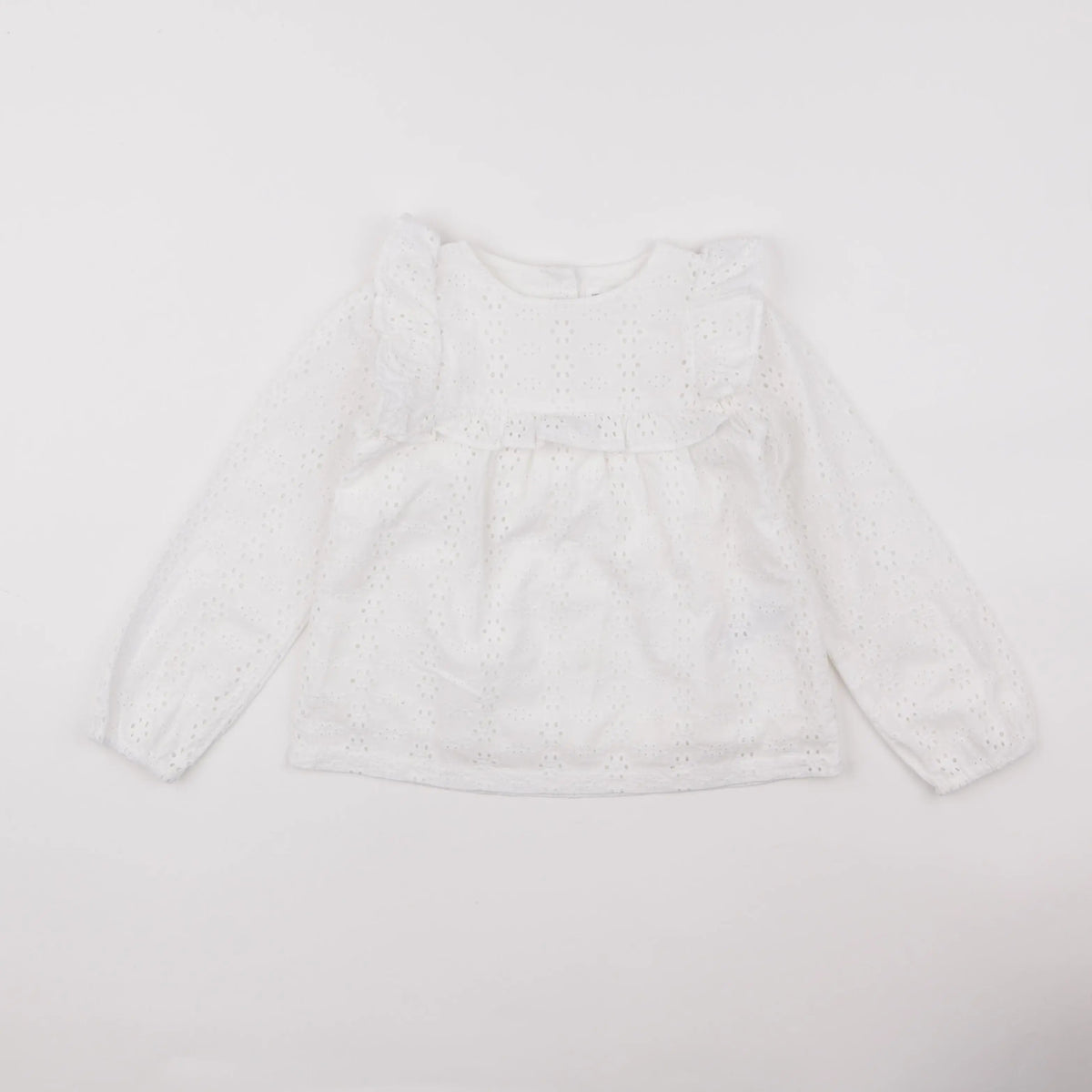 Vertbaudet - blouse blanc - 6 ans
