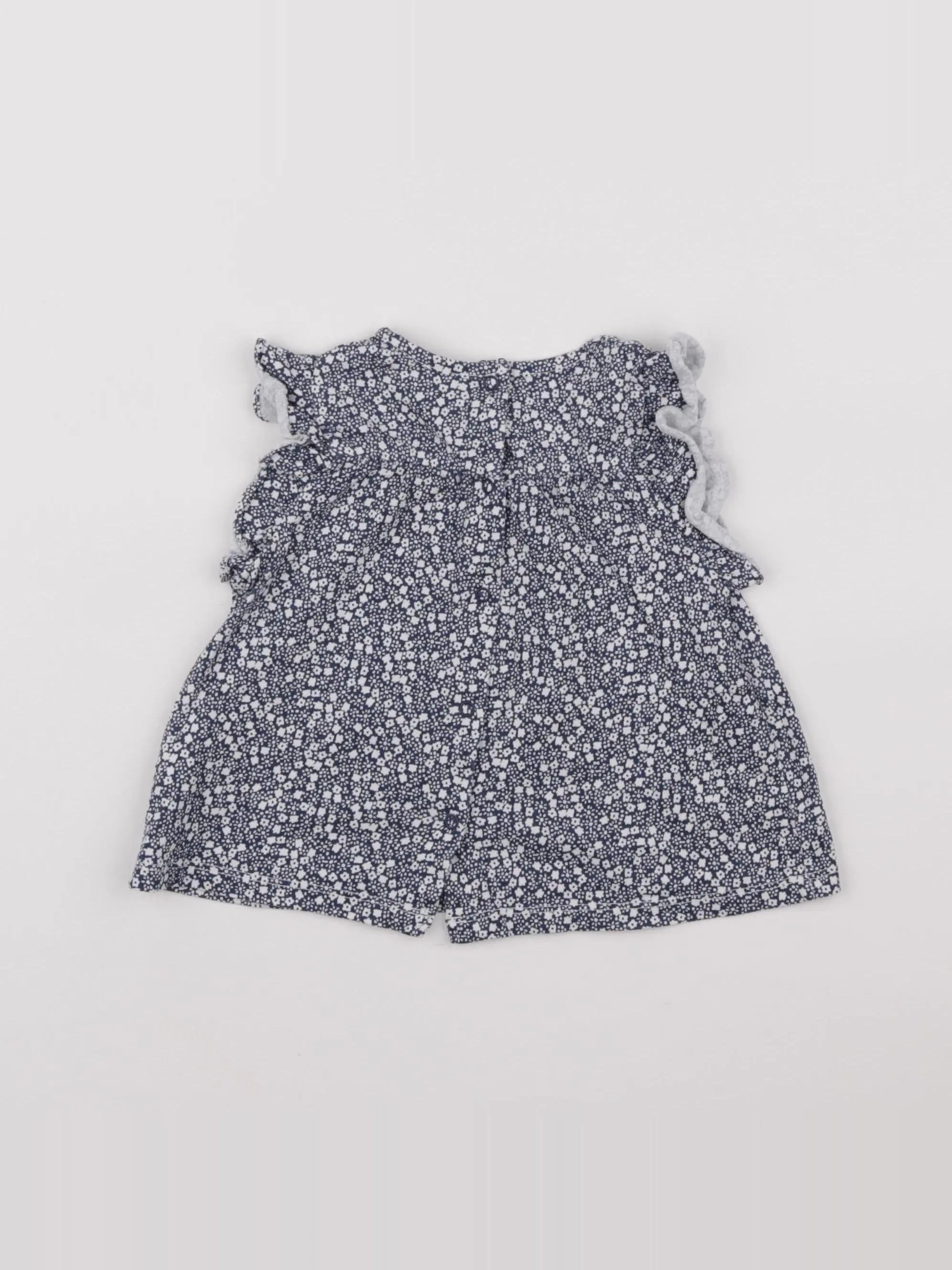 Vertbaudet - tee-shirt bleu - 24 mois