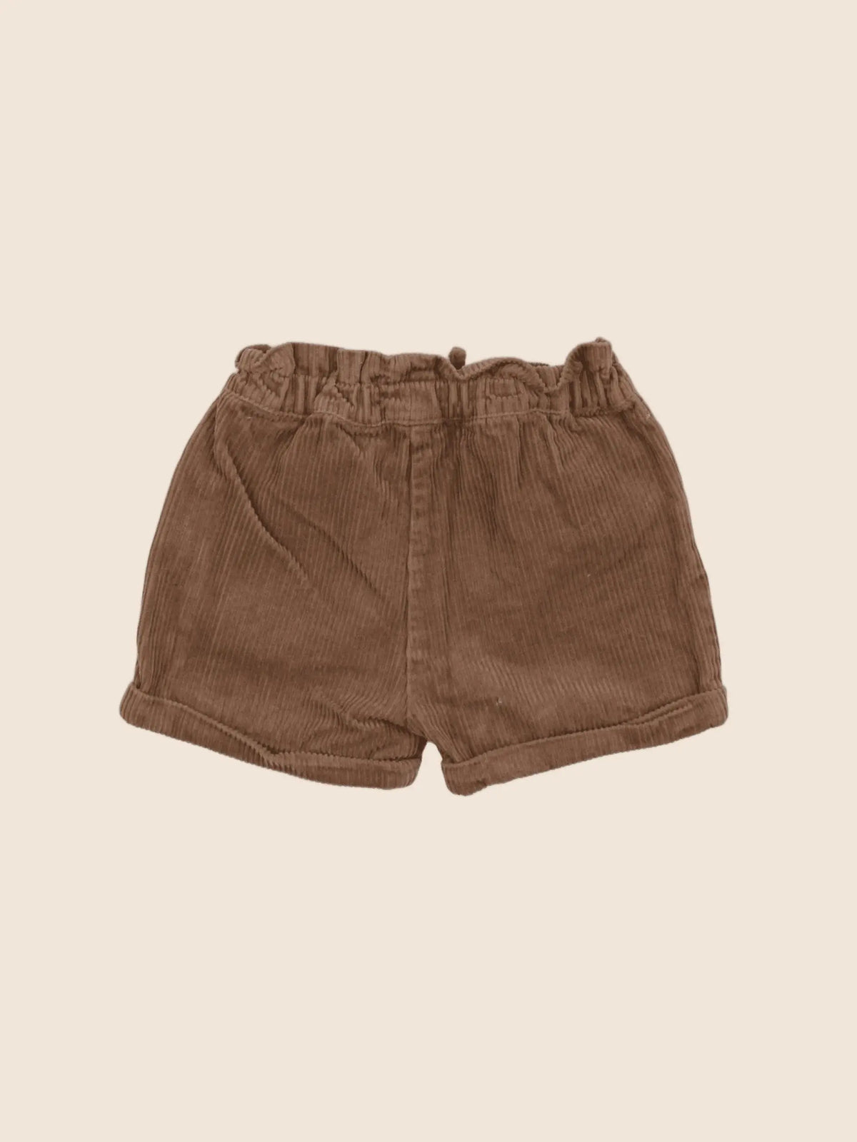 Vertbaudet - short marron - 24 mois