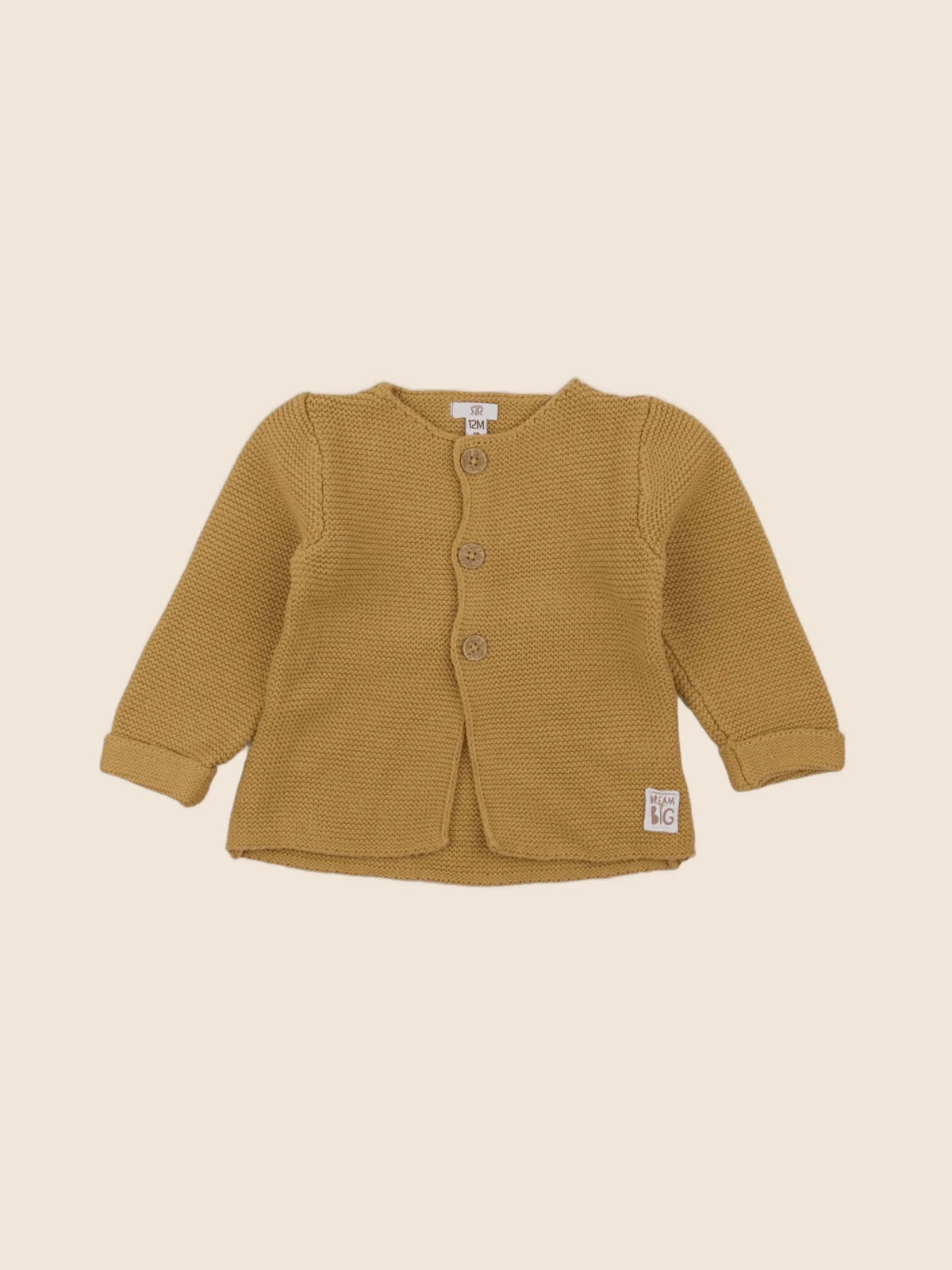 La Redoute - gilet jaune - 12 mois