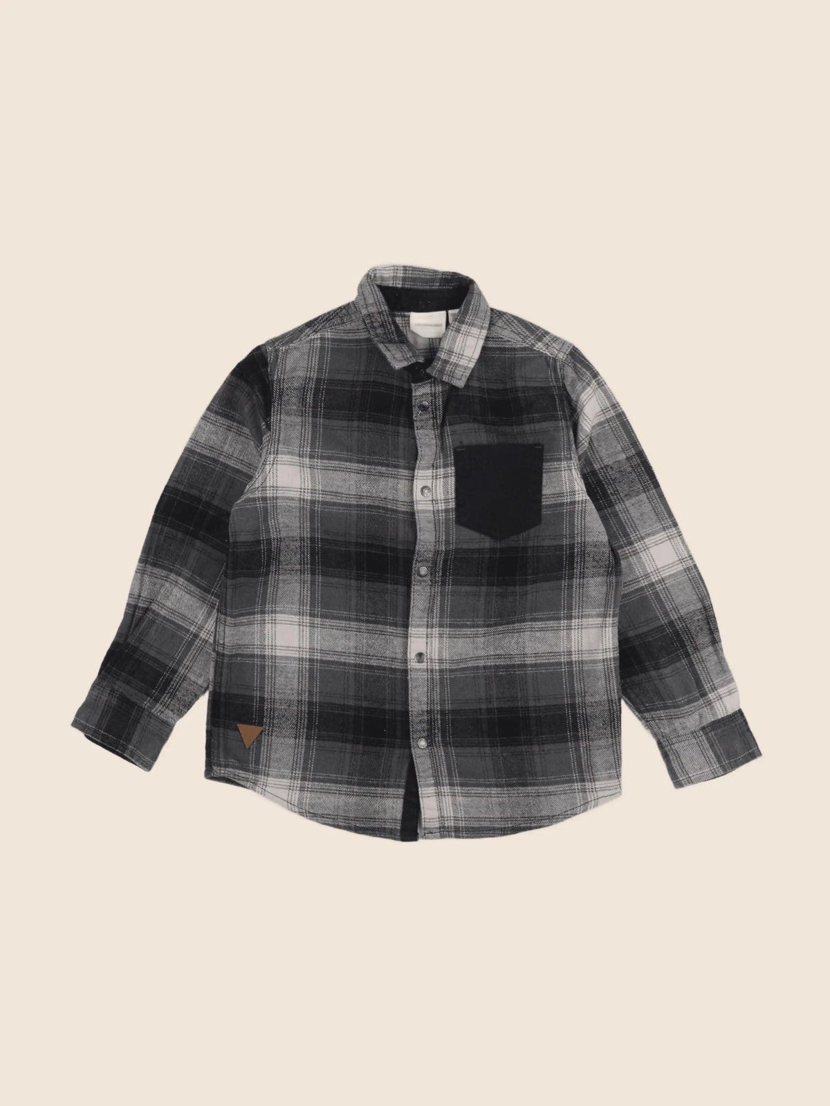 Vertbaudet - chemise noir - 8 ans