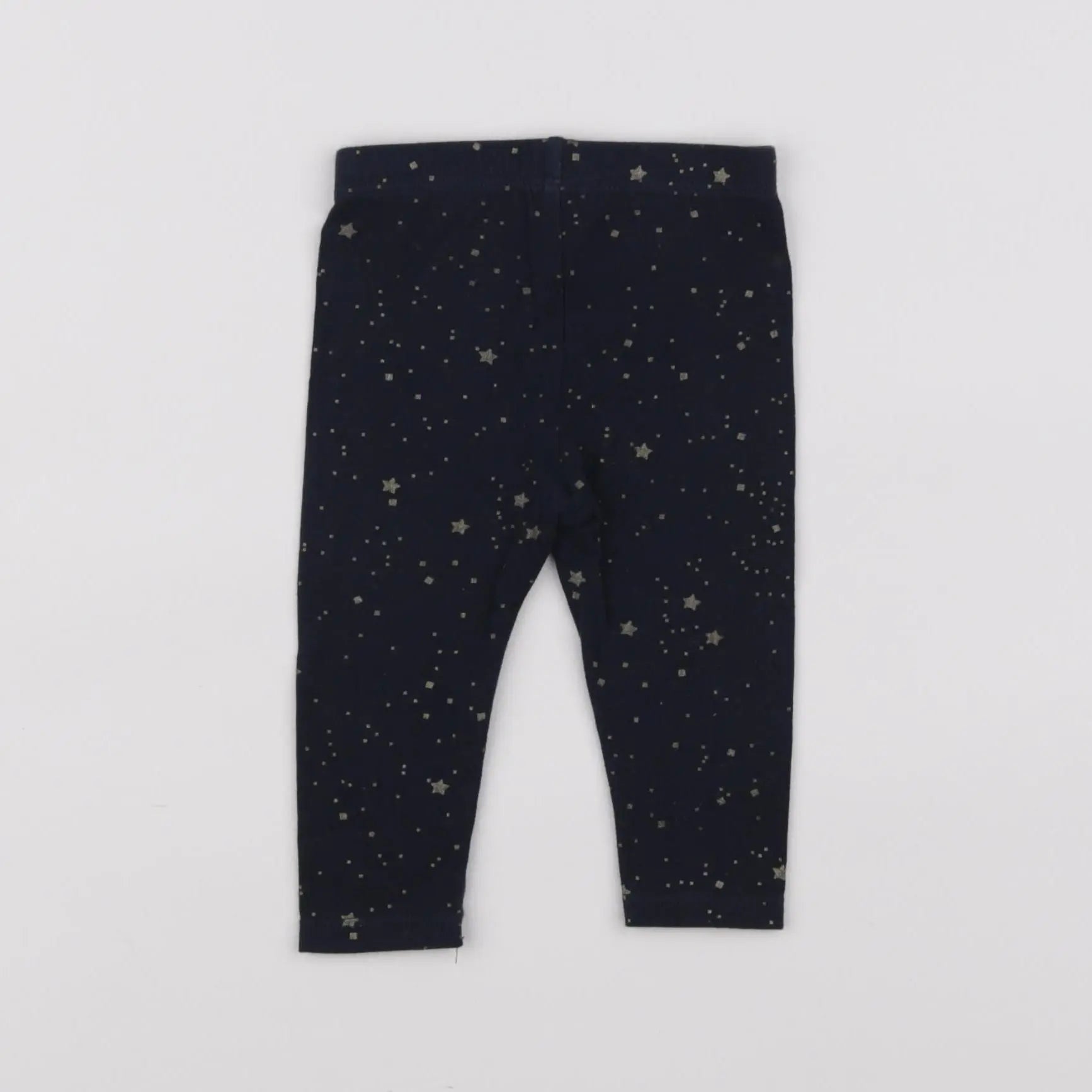 Vertbaudet - legging bleu - 6 mois
