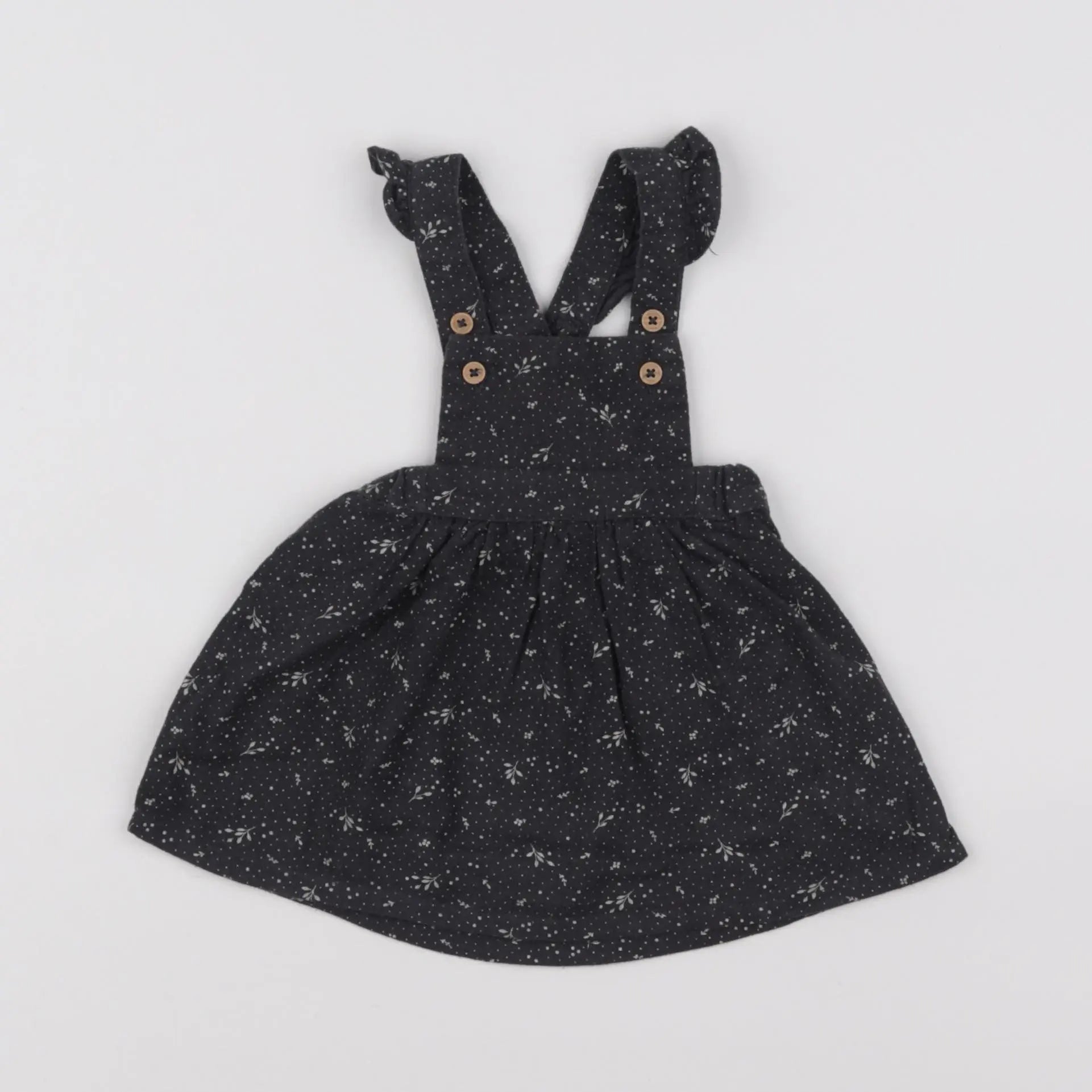 Vertbaudet - robe gris - 3 mois