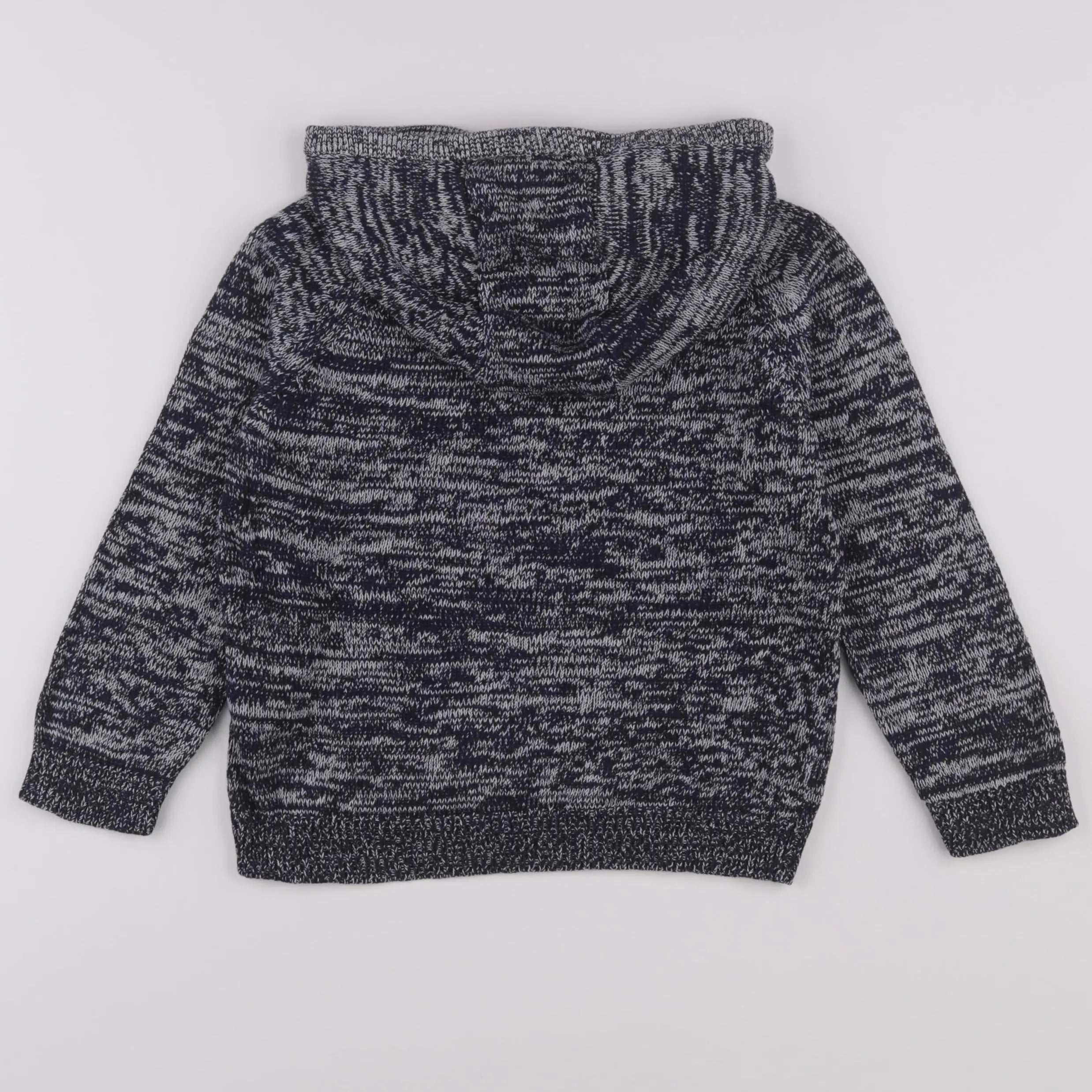 Vertbaudet - pull bleu, blanc - 5 ans