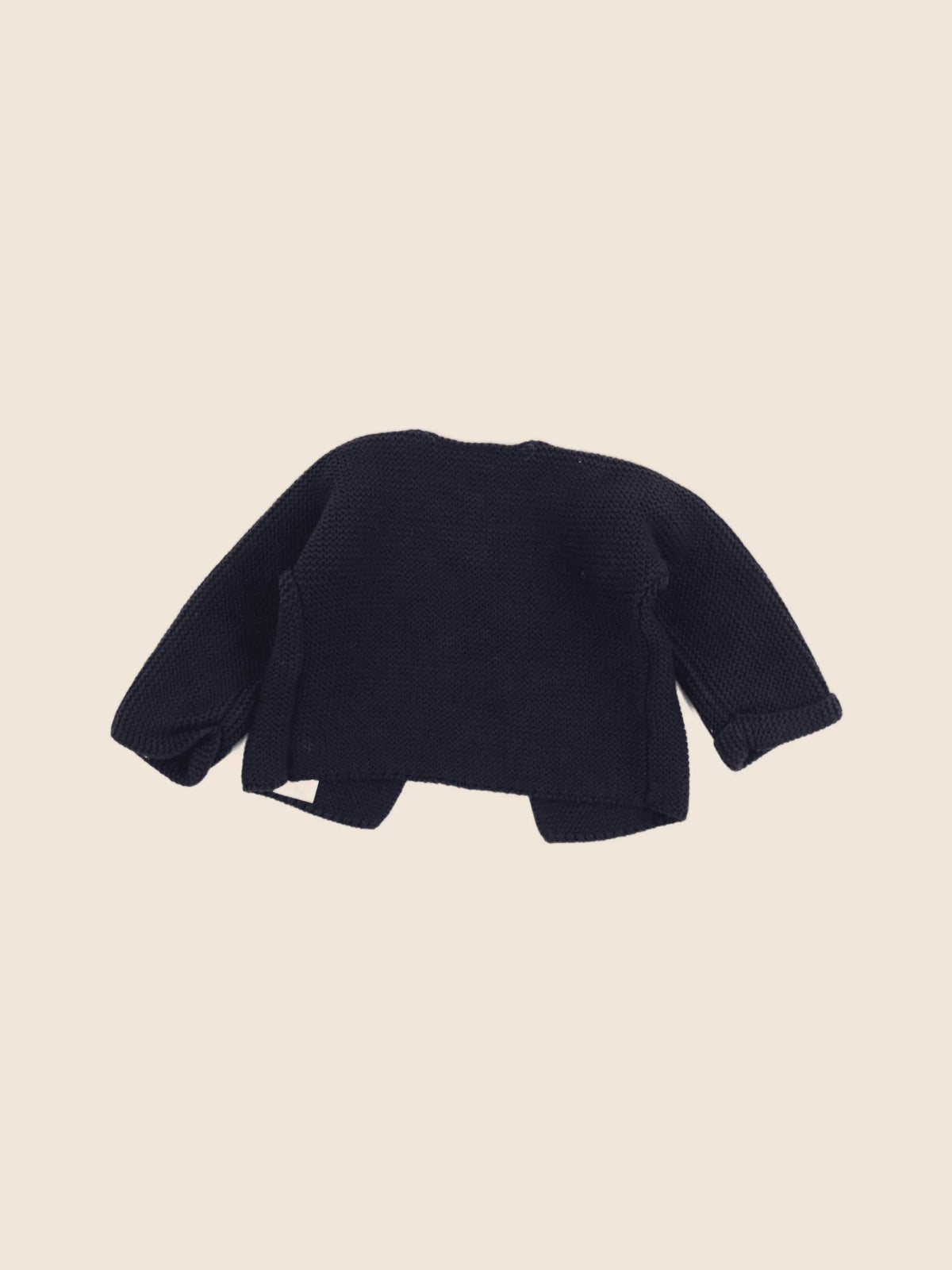 Petit Bateau - gilet bleu - 6 mois
