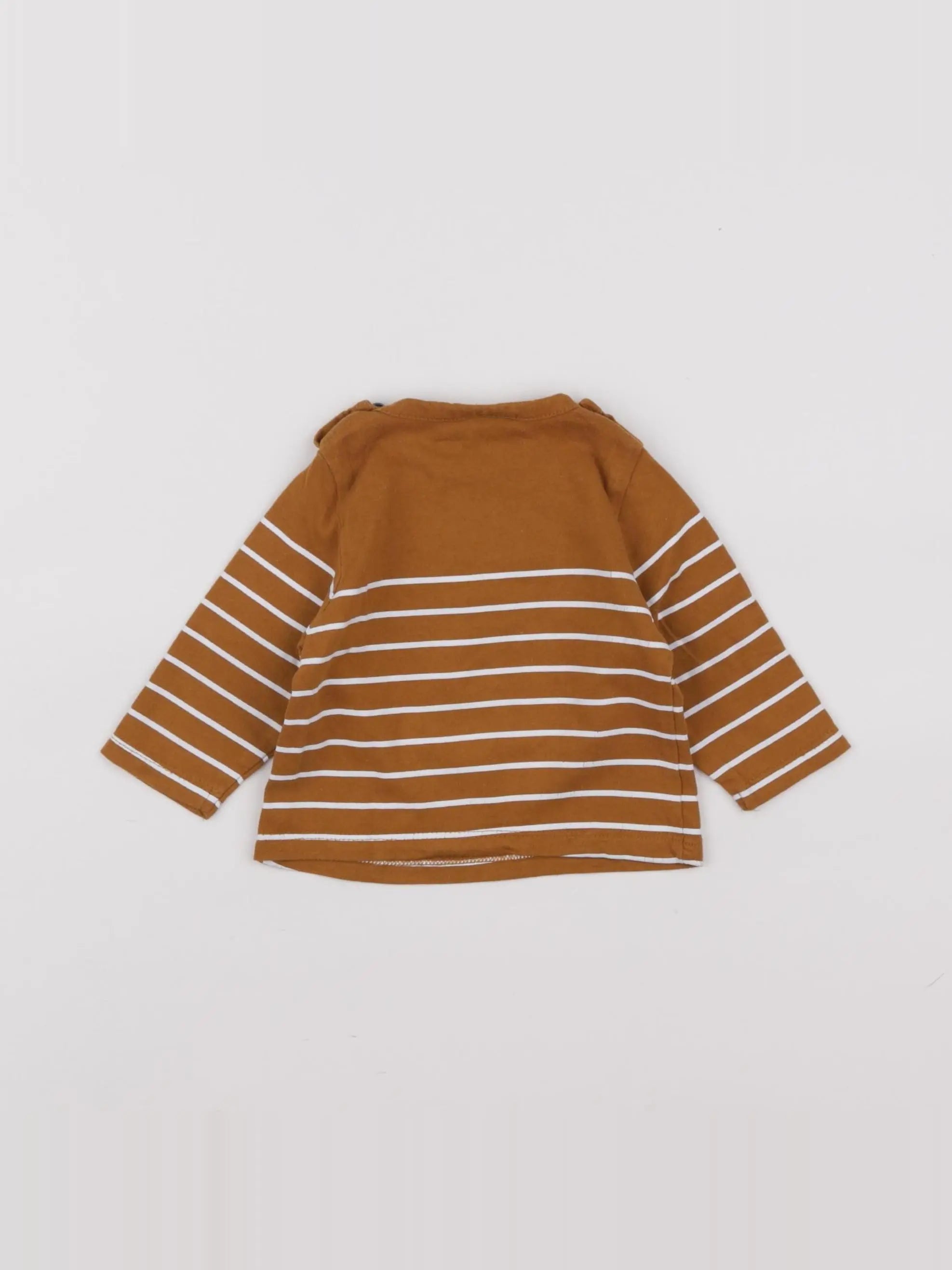Tape à l'oeil - tee-shirt marron - 3 mois