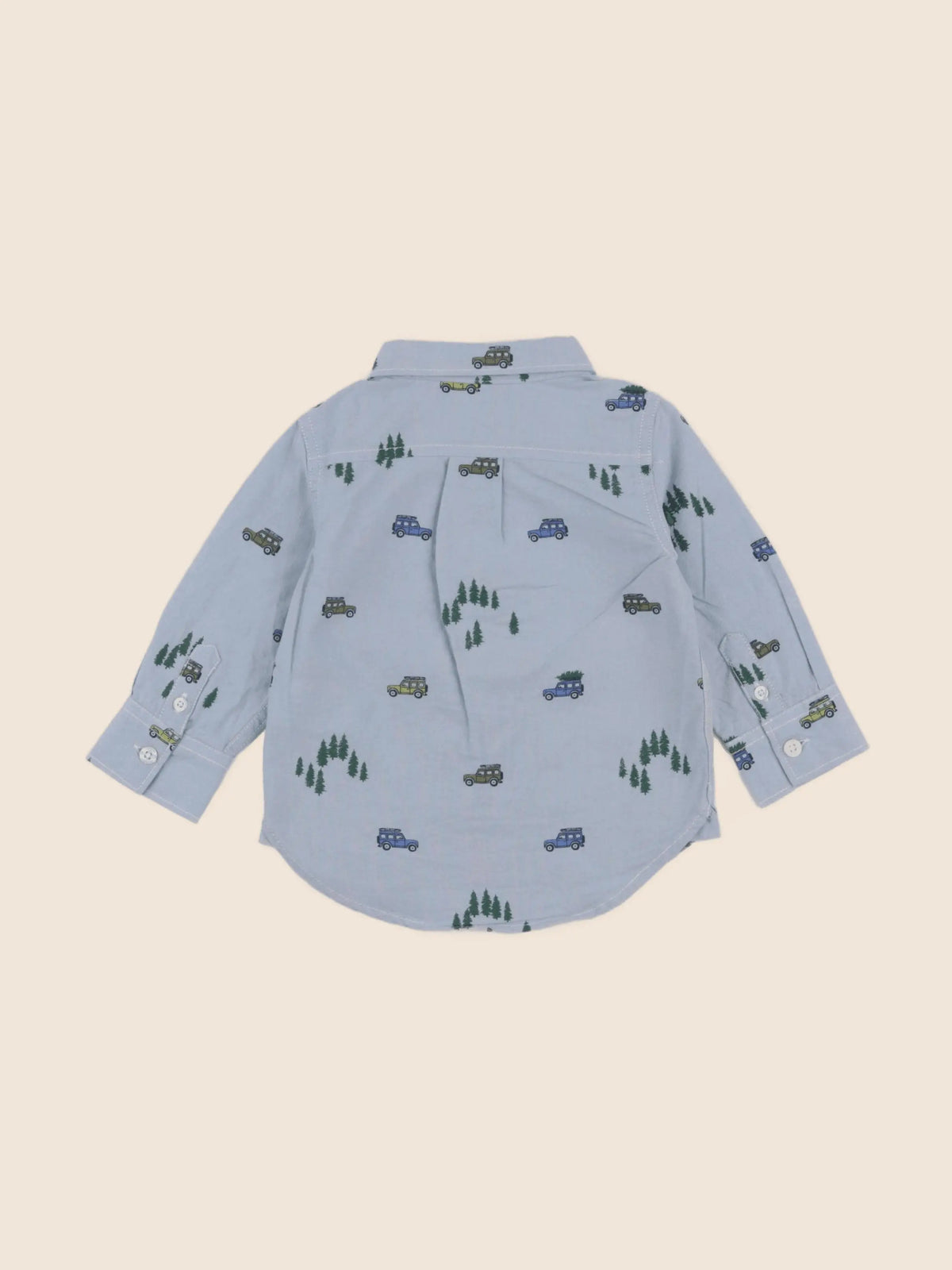 GAP - chemise bleu - 6/12 mois