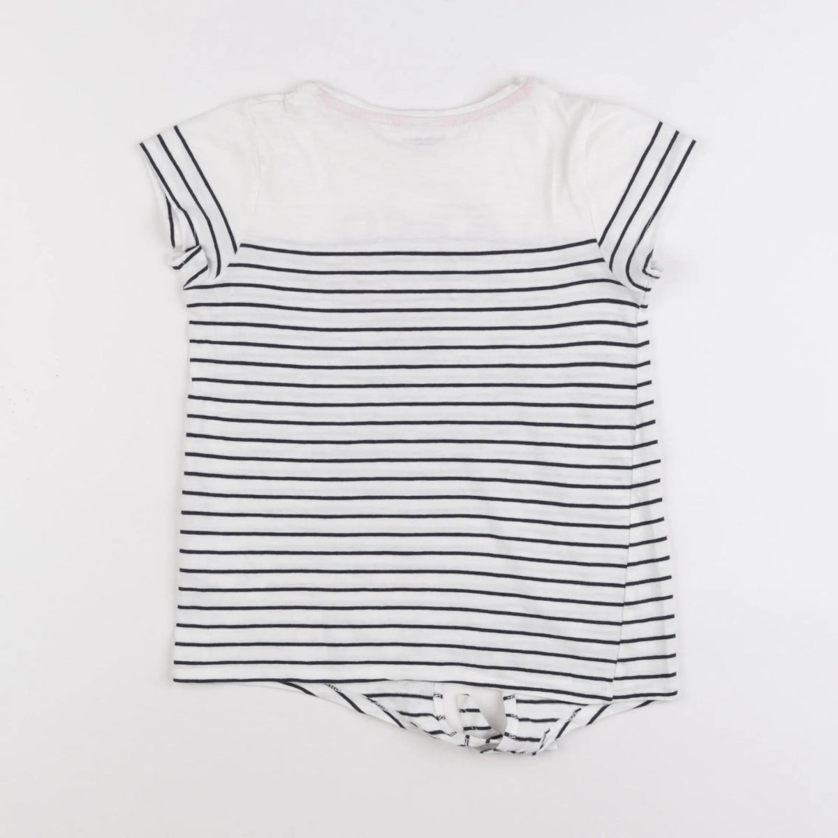 Vertbaudet - tee-shirt bleu - 8 ans