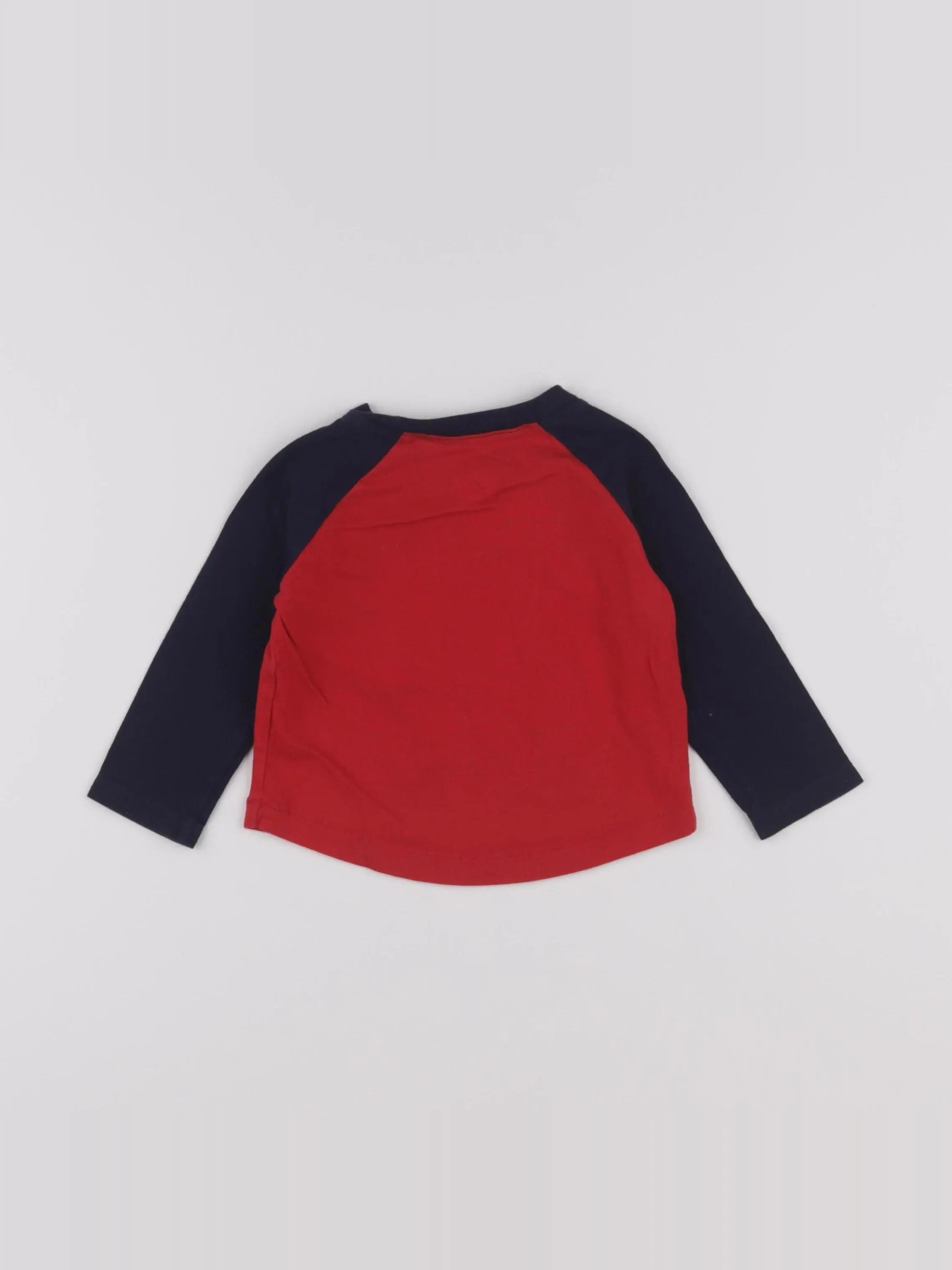 GAP - tee-shirt rouge - 6/12 mois