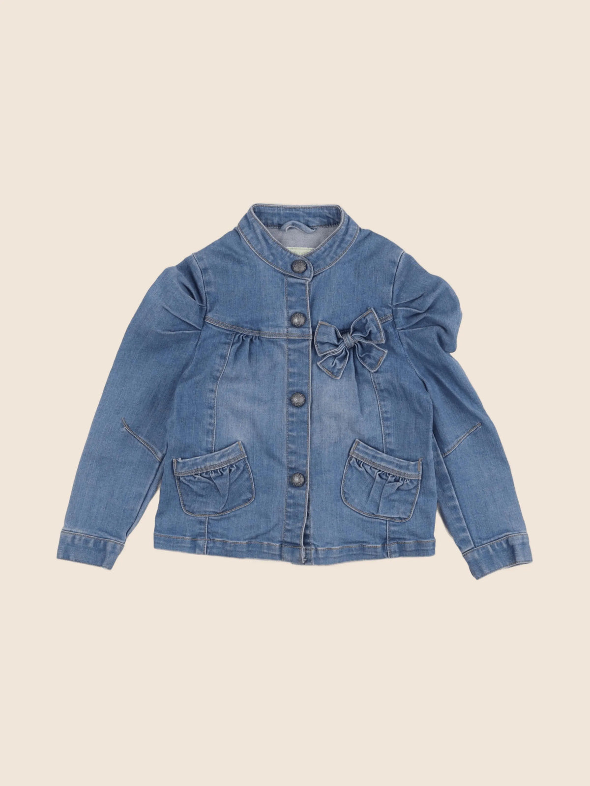 Vertbaudet - veste bleu - 6 ans