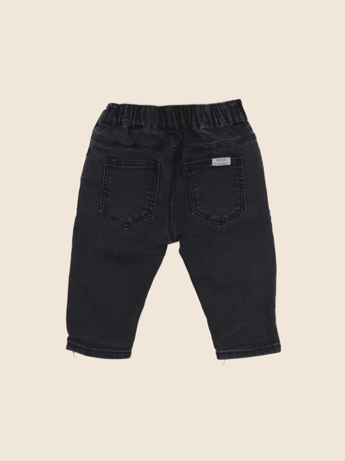 Zara - jean noir - 6/9 mois